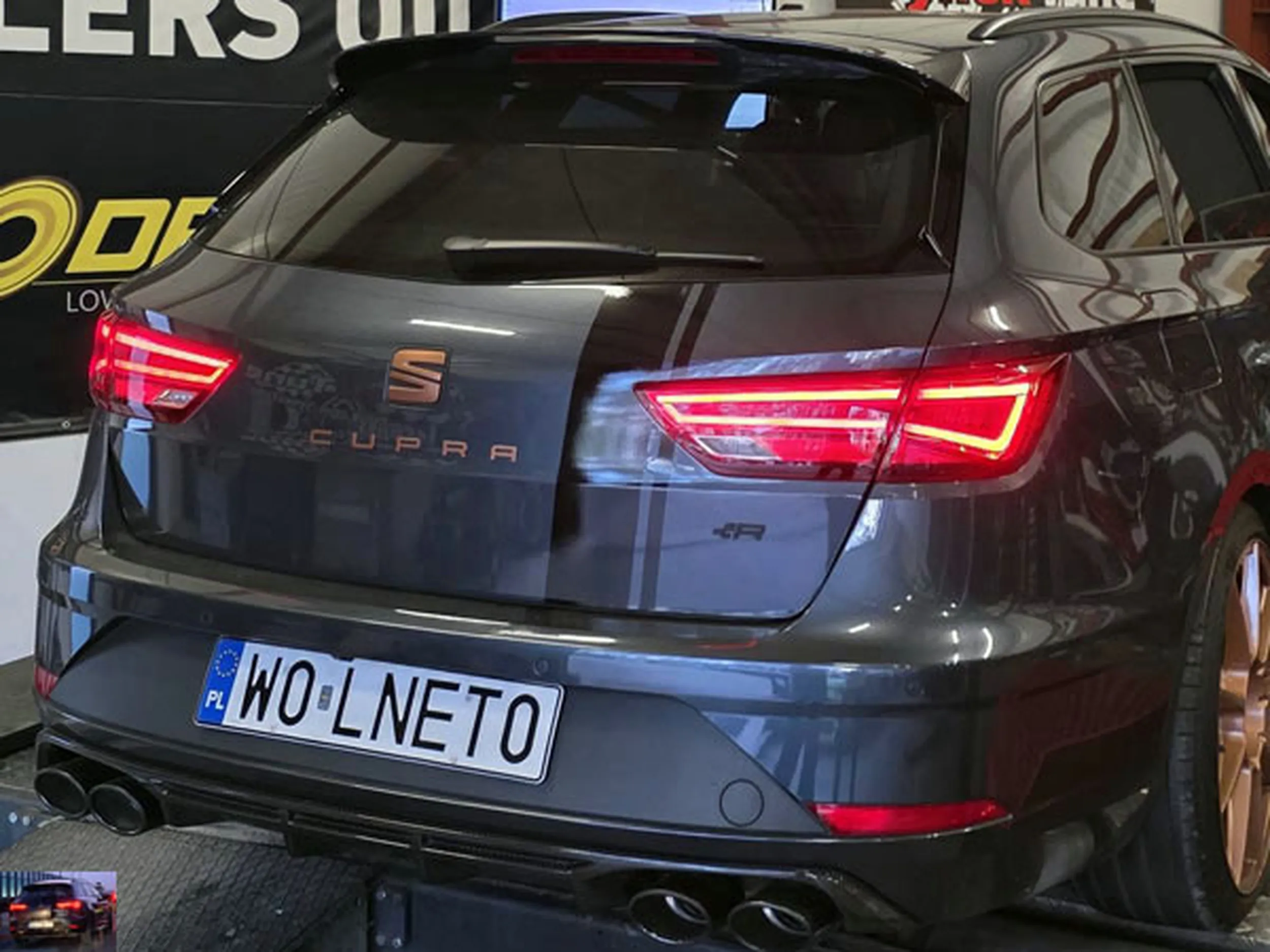 Fajny numer, blacha W0 LNET0