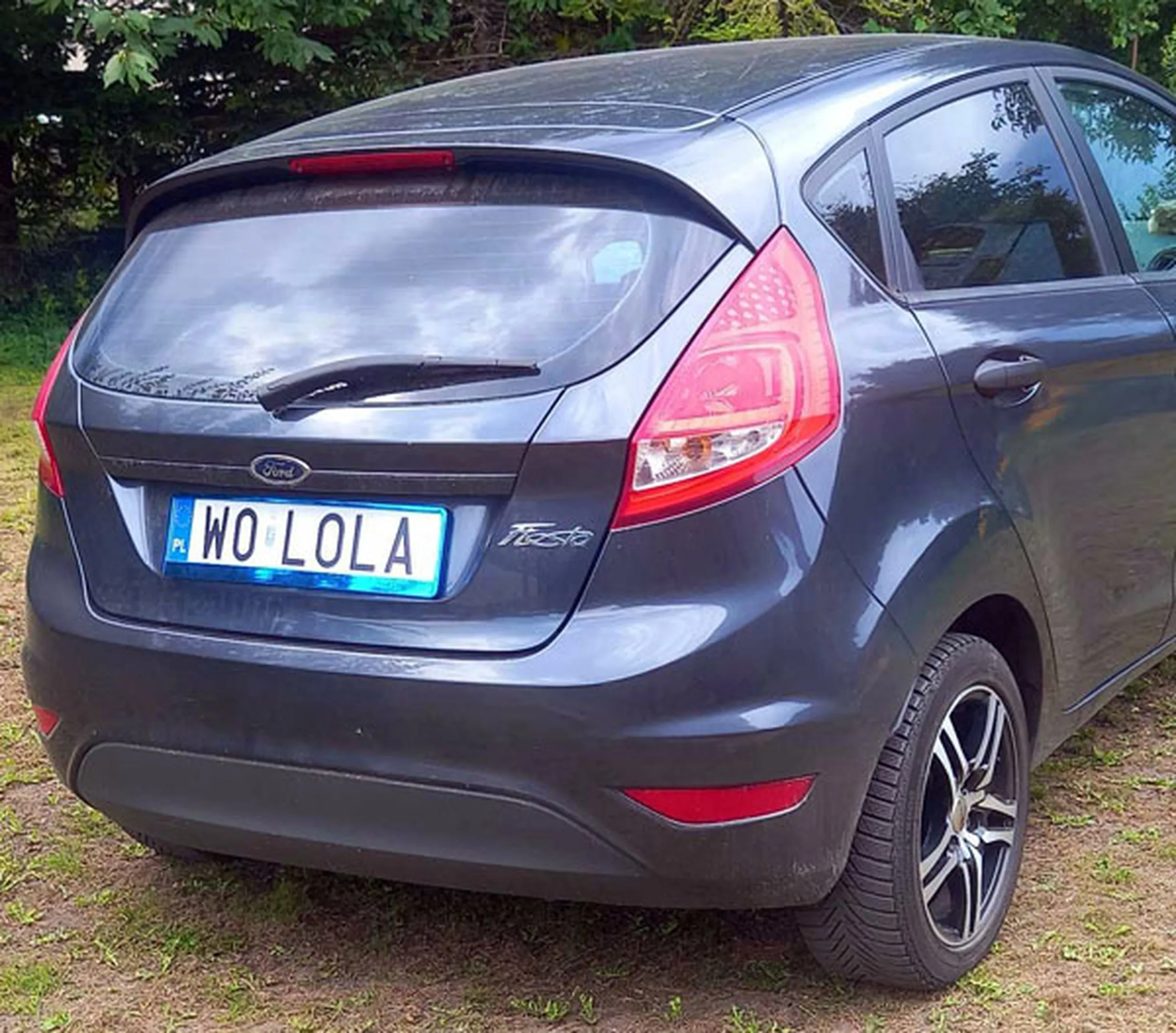 Fajny numer, blacha W0 LOLA