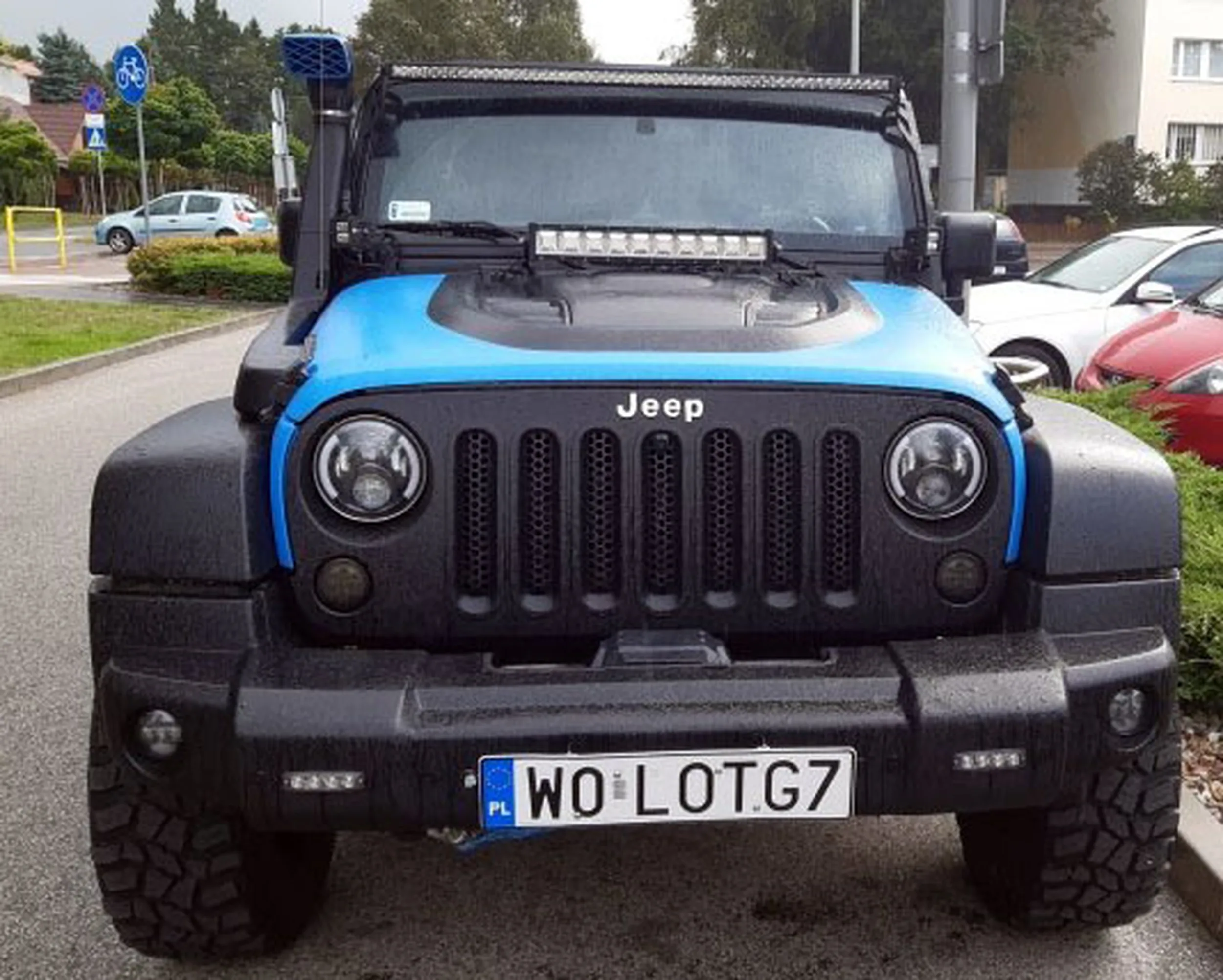 Fajny numer, blacha W0 LOTG7