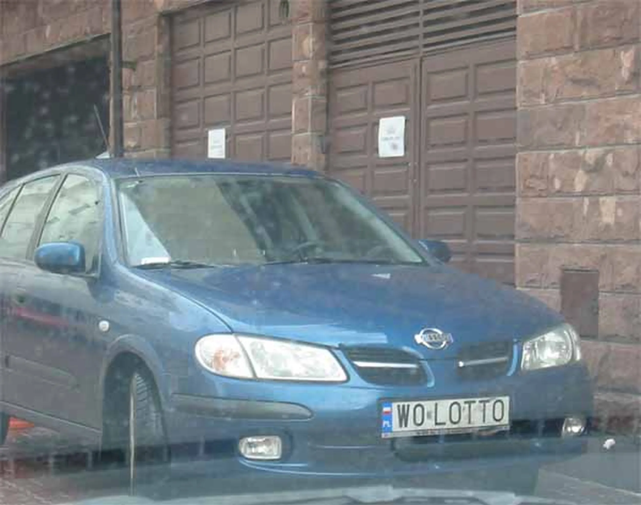 Fajny numer, blacha W0 LOTTO