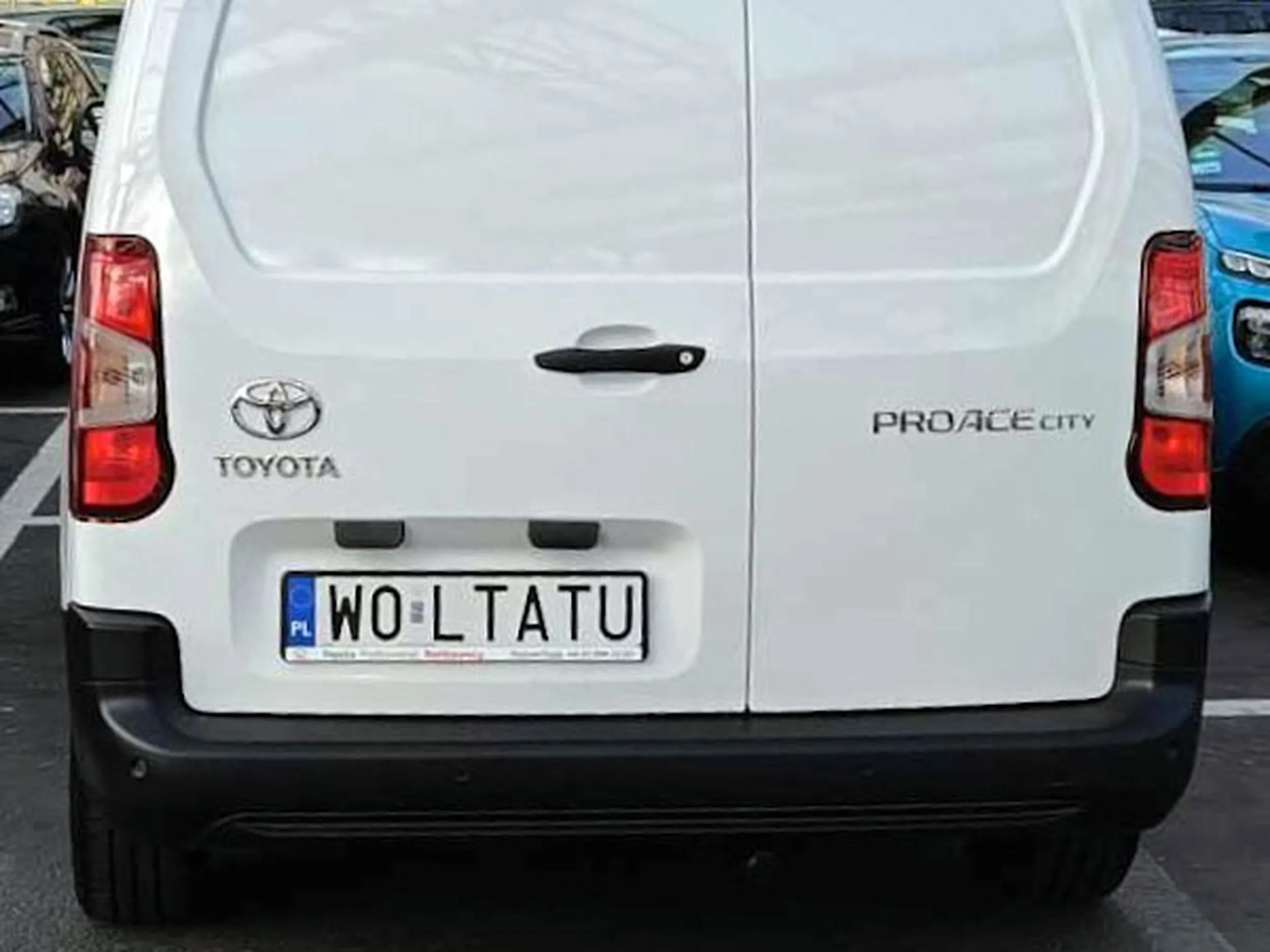 Fajny numer, blacha W0 LTATU