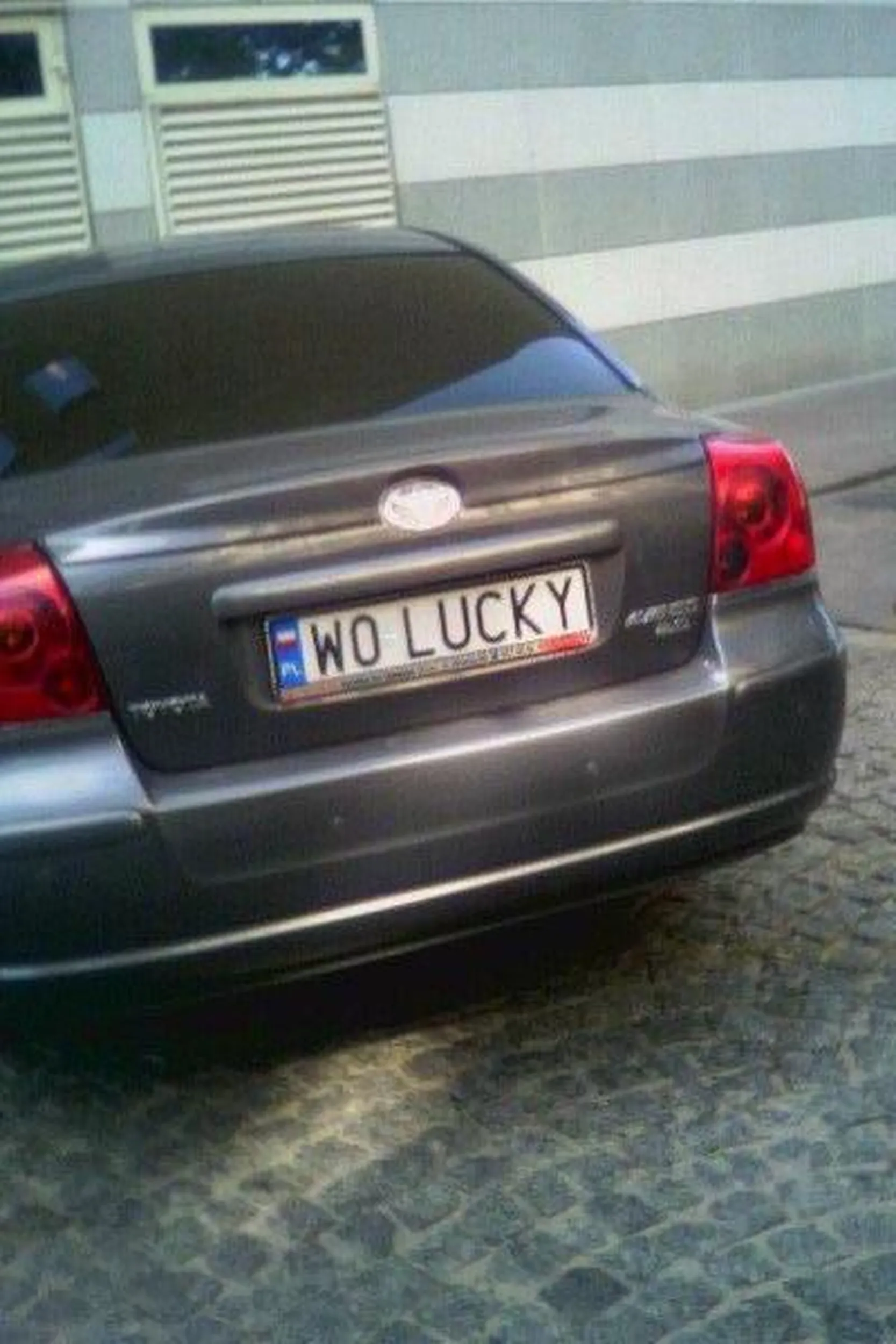 Fajny numer, blacha W0 LUCKY