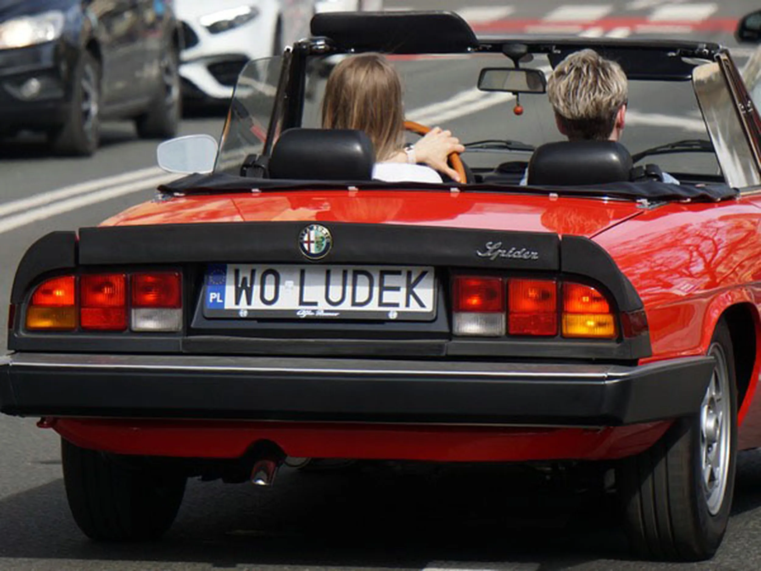 Fajny numer, blacha W0 LUDEK