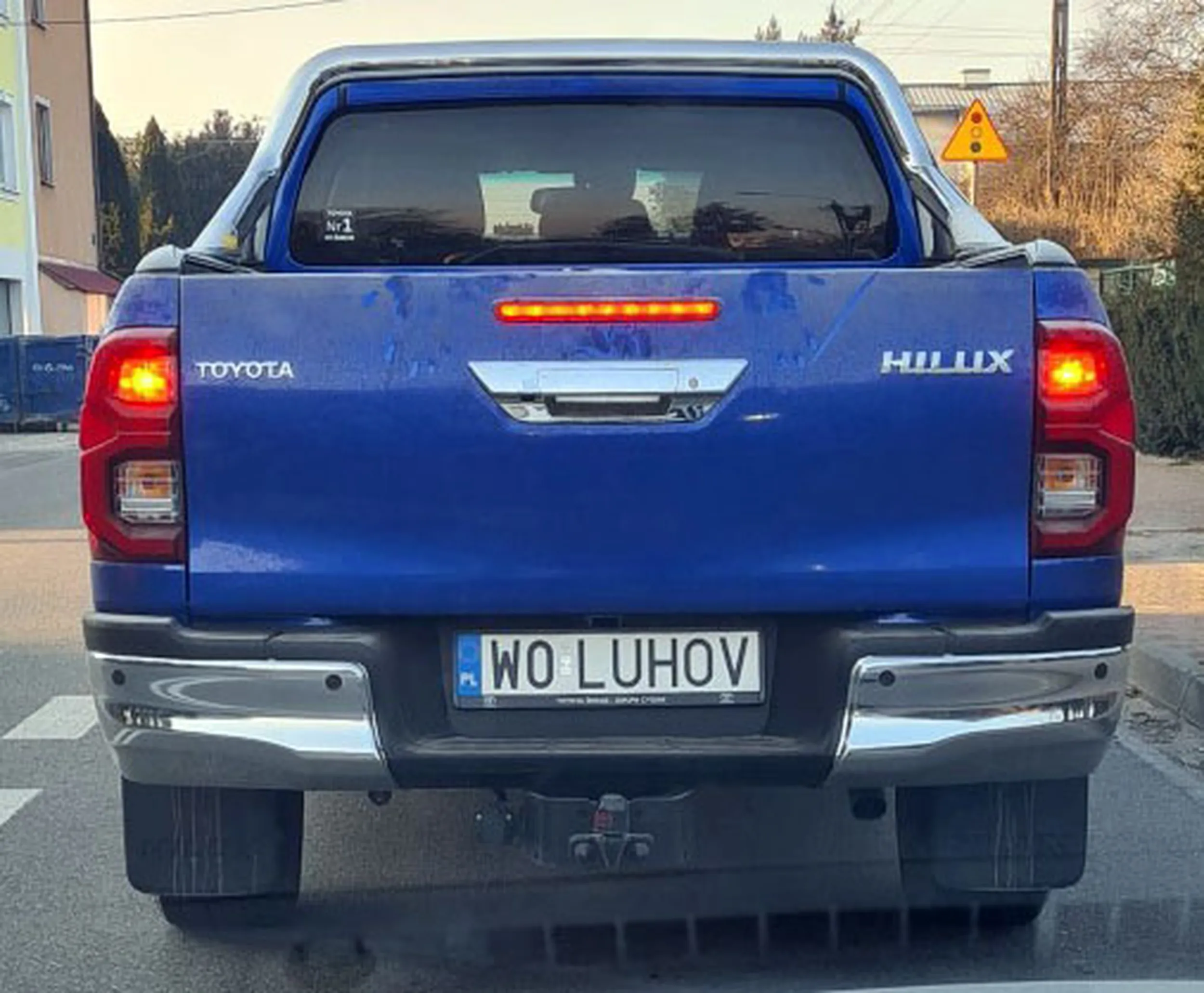 Fajny numer, blacha W0 LUHOV