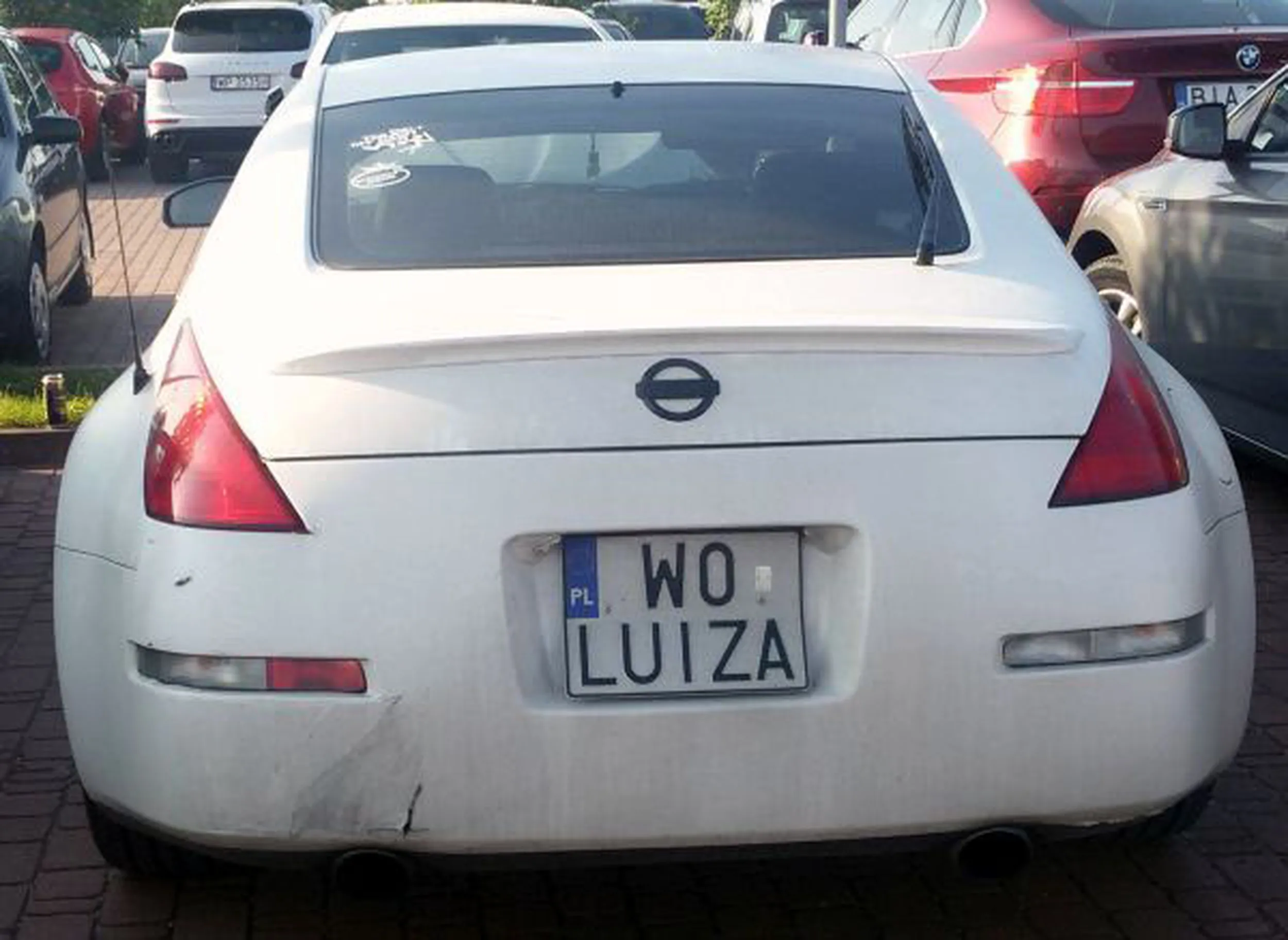 Fajny numer, blacha W0 LUIZA