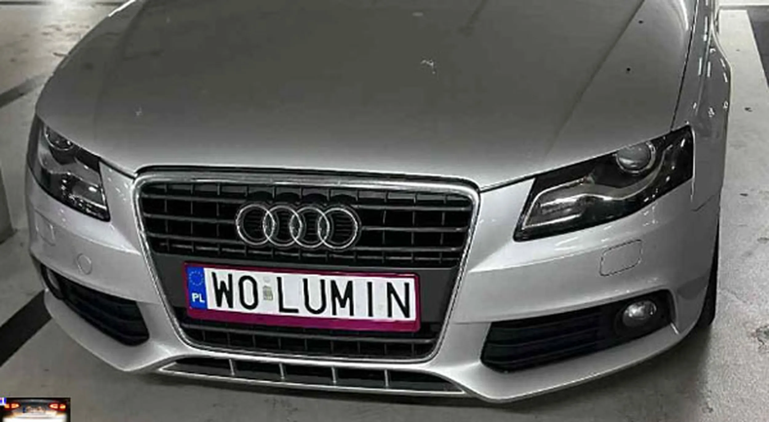 Fajny numer, blacha W0 LUMIN