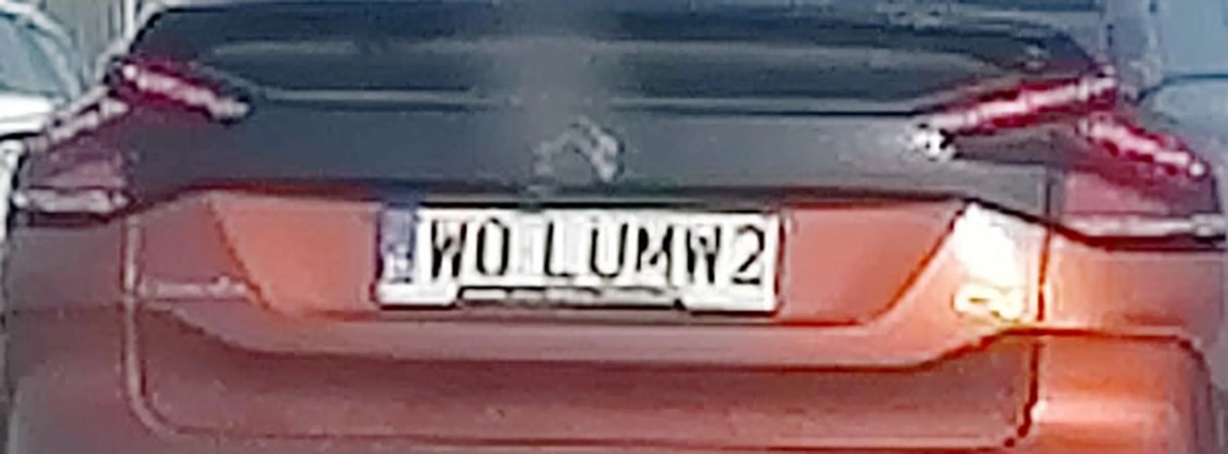 Fajny numer, blacha W0 LUMW2