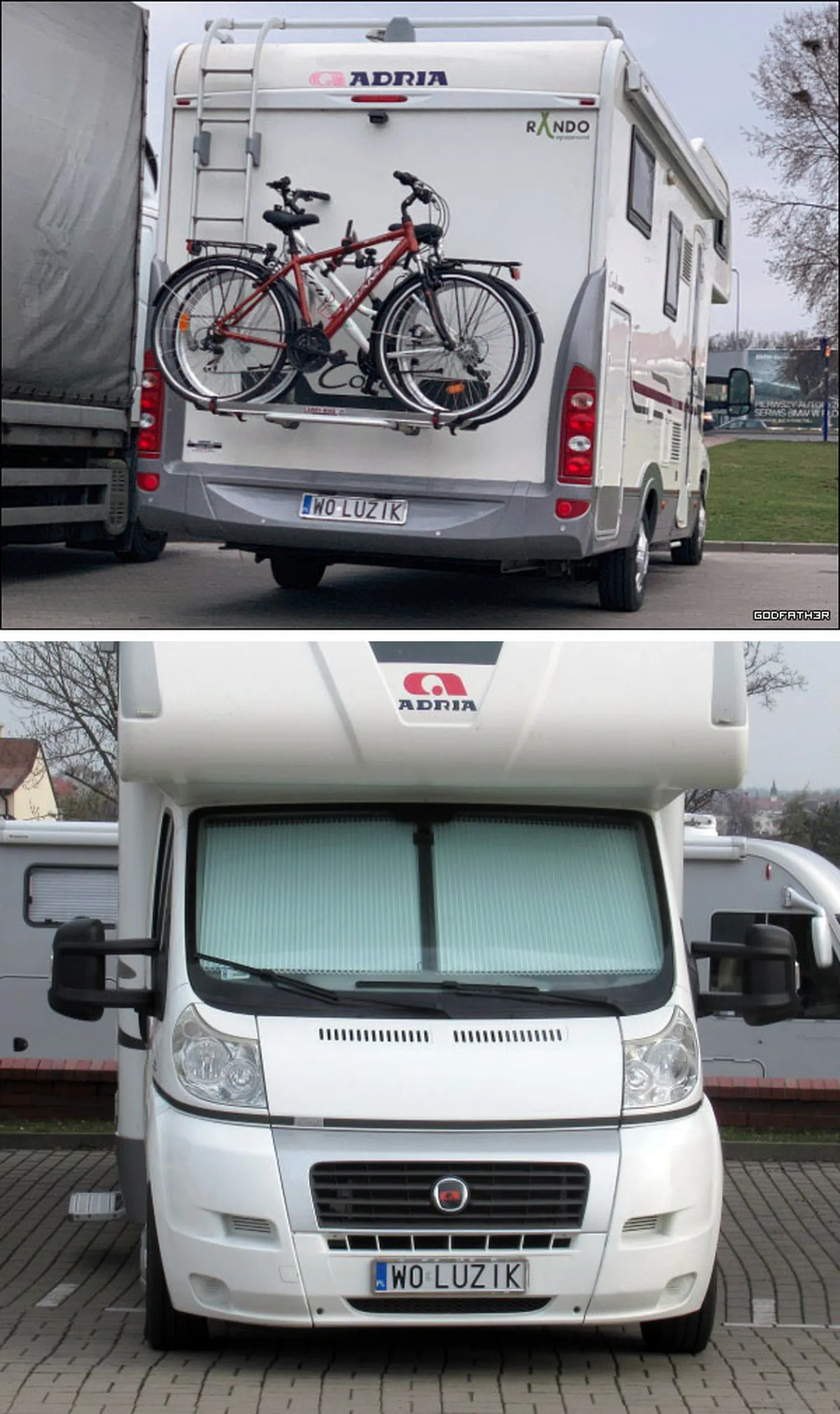 Fajny numer, blacha W0 LUZIK