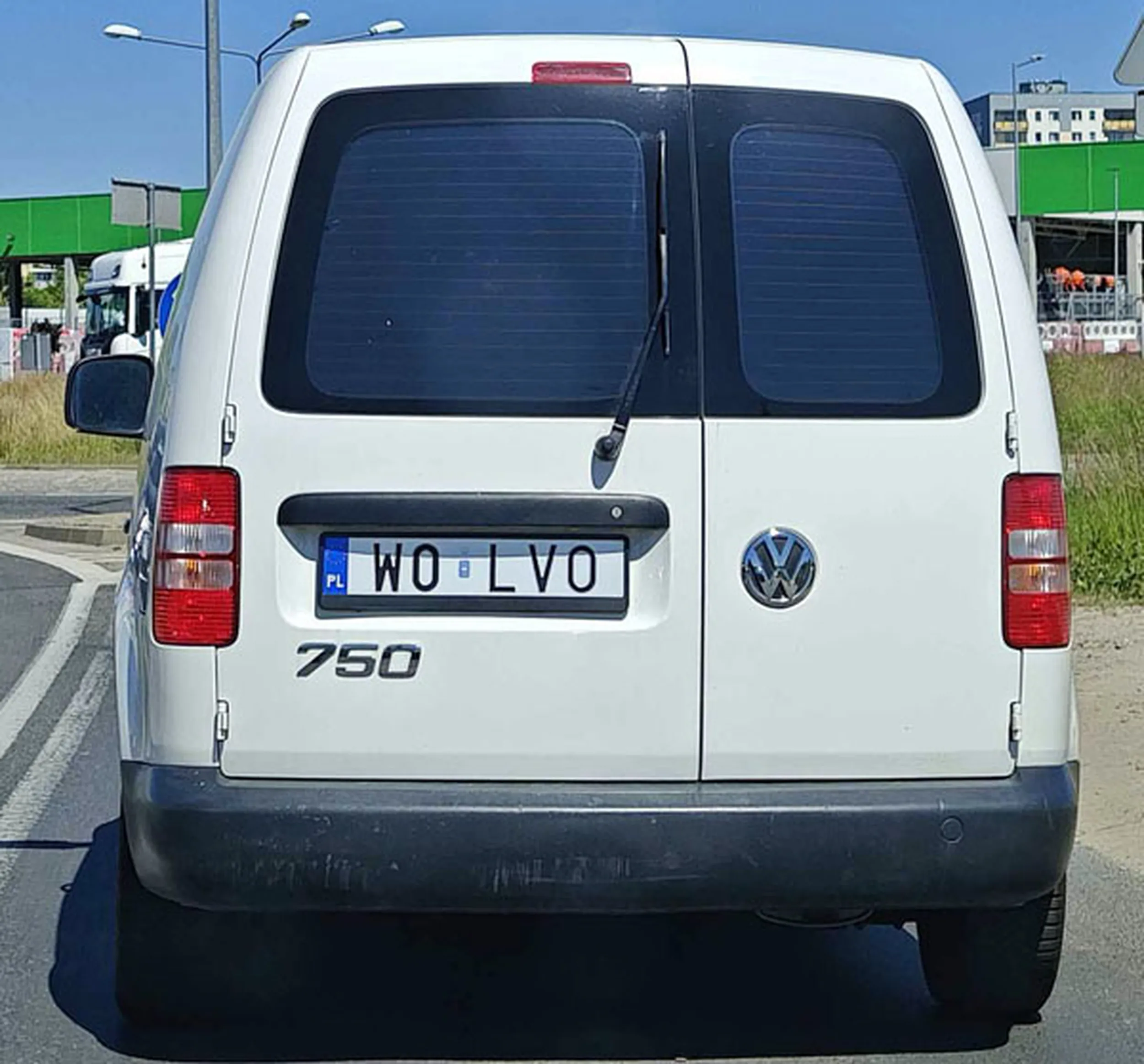 Fajny numer, blacha W0 LVO