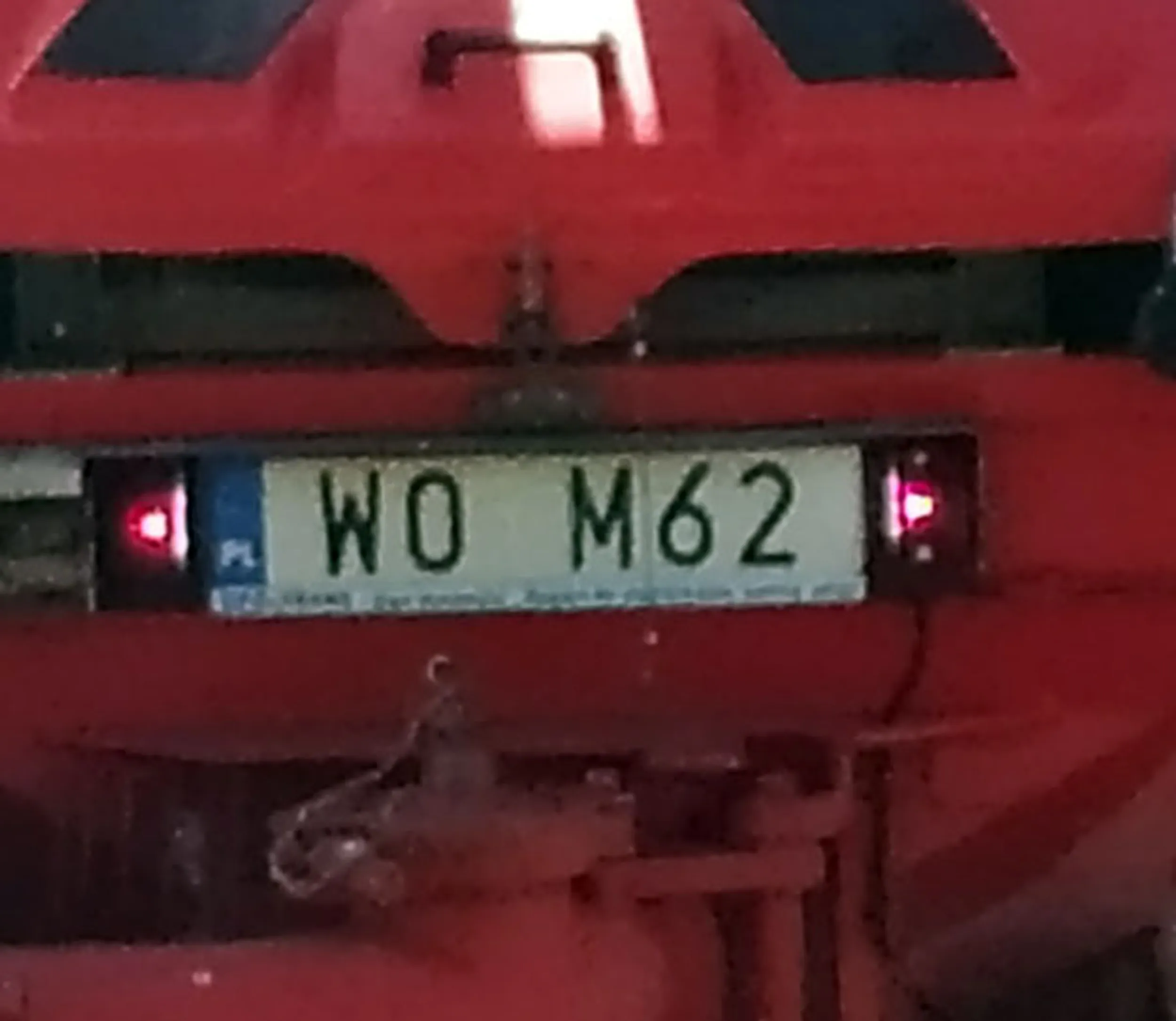 Fajny numer, blacha W0 M62