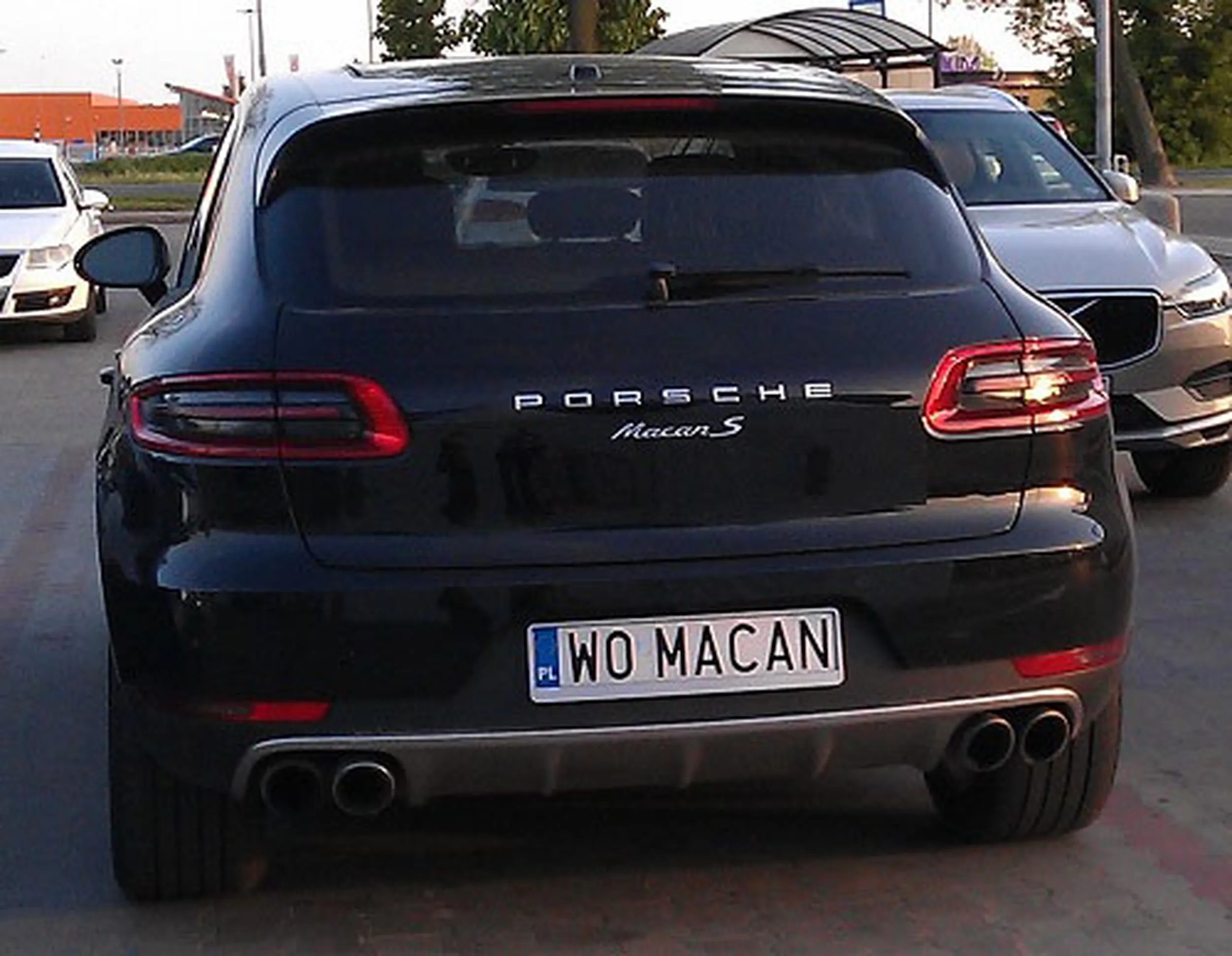 Fajny numer, blacha W0 MACAN