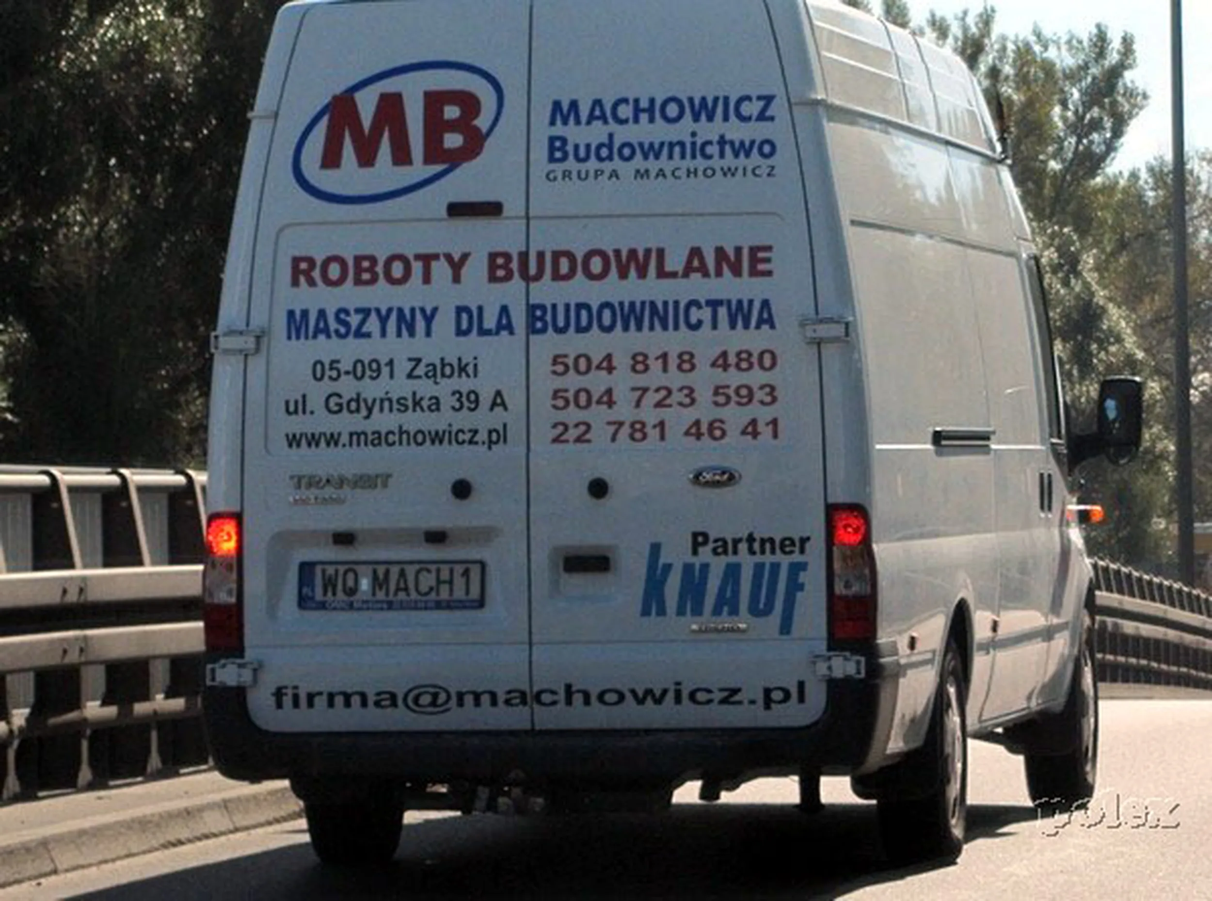 Fajny numer, blacha W0 MACH1