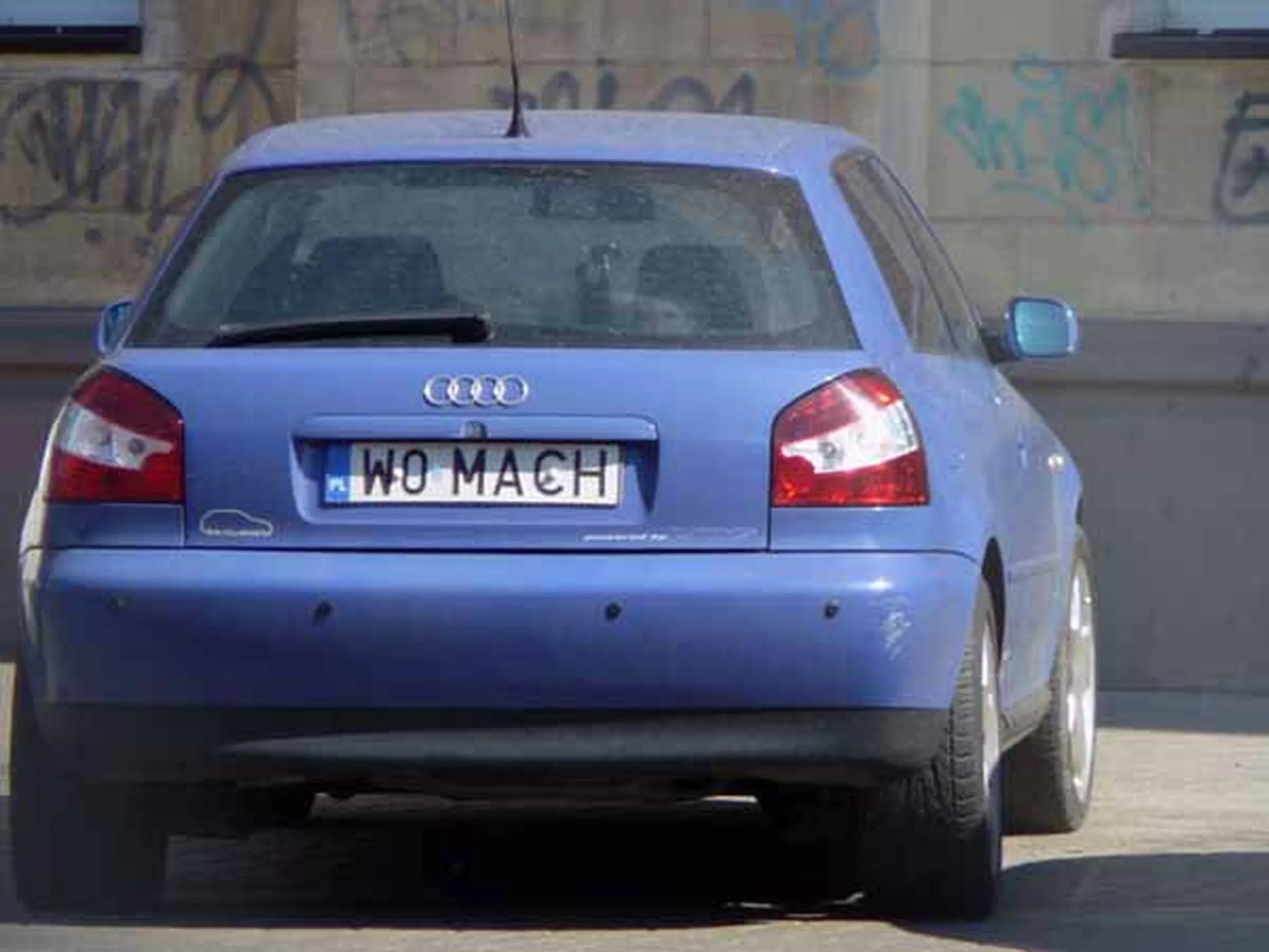 Fajny numer, blacha W0 MACH