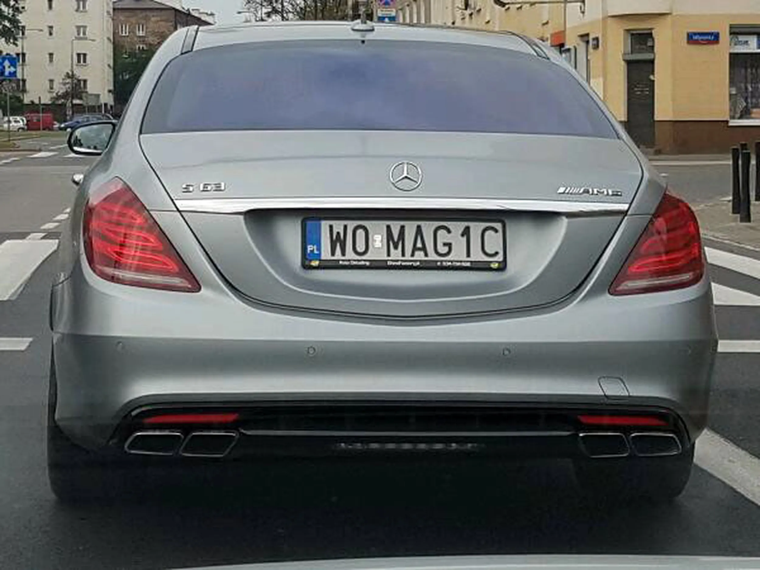 Fajny numer, blacha W0 MAG1C