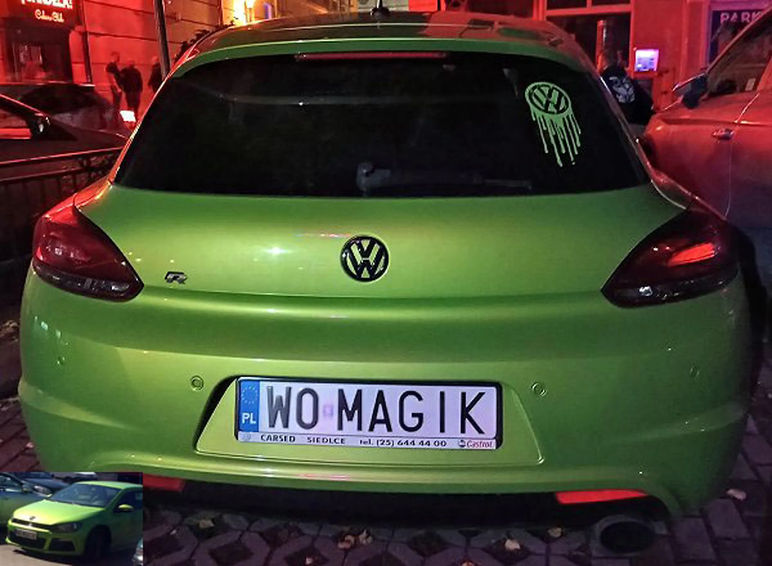 Fajny numer, blacha W0 MAGIK