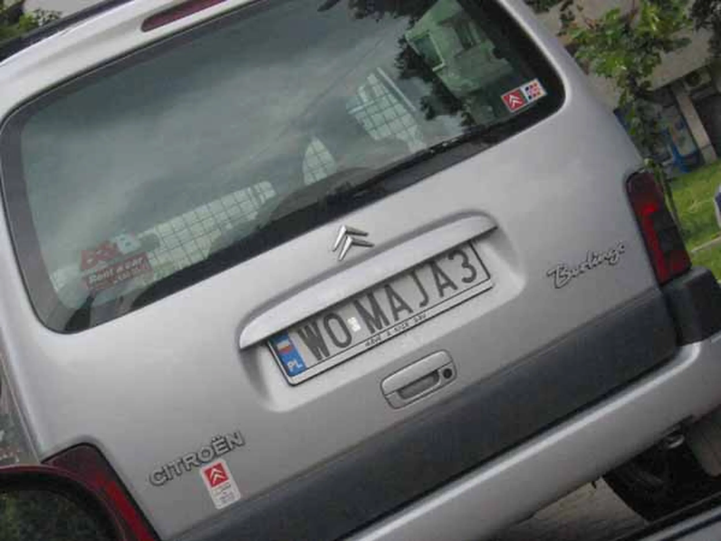 Fajny numer, blacha W0 MAJA3