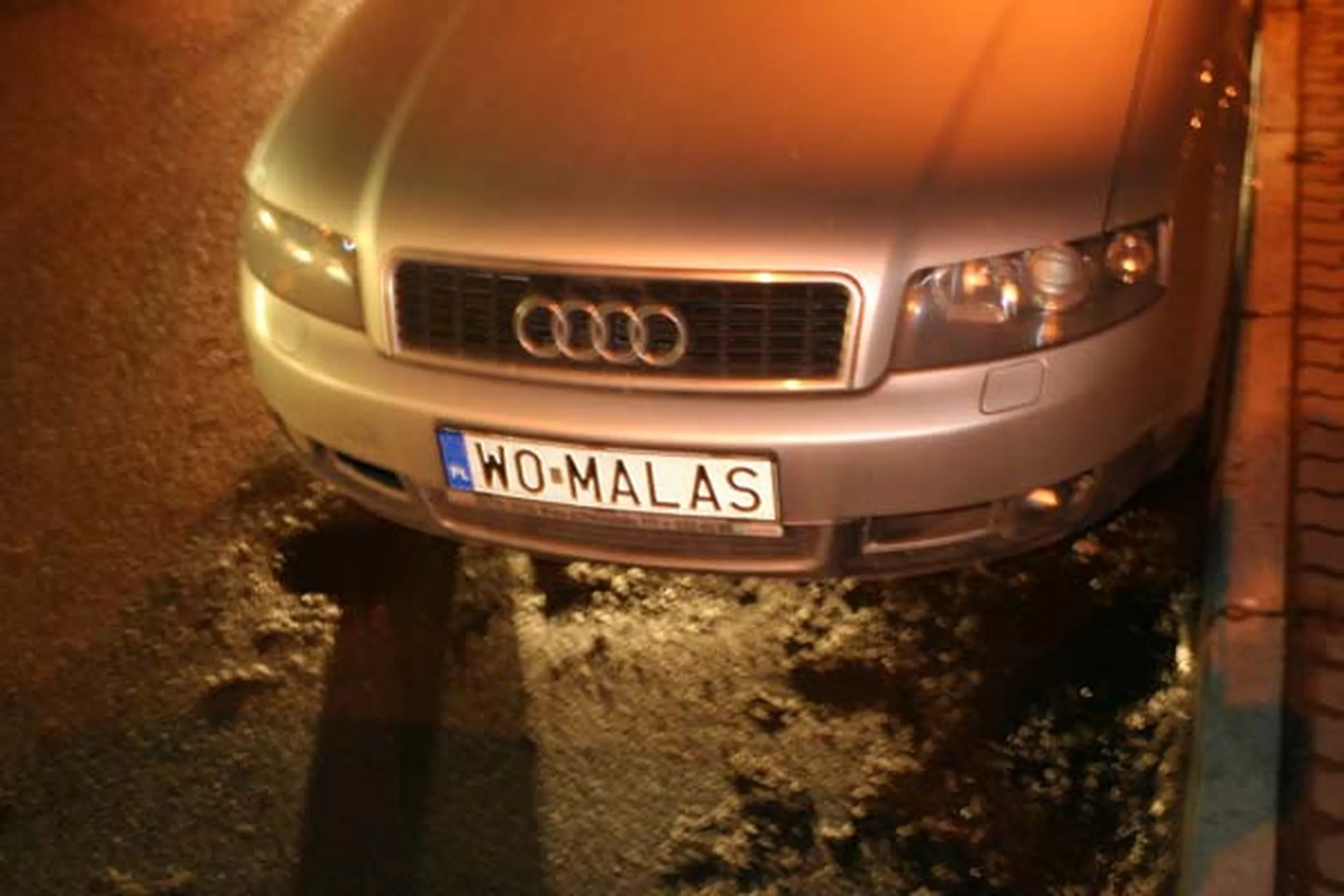 Fajny numer, blacha W0 MALAS