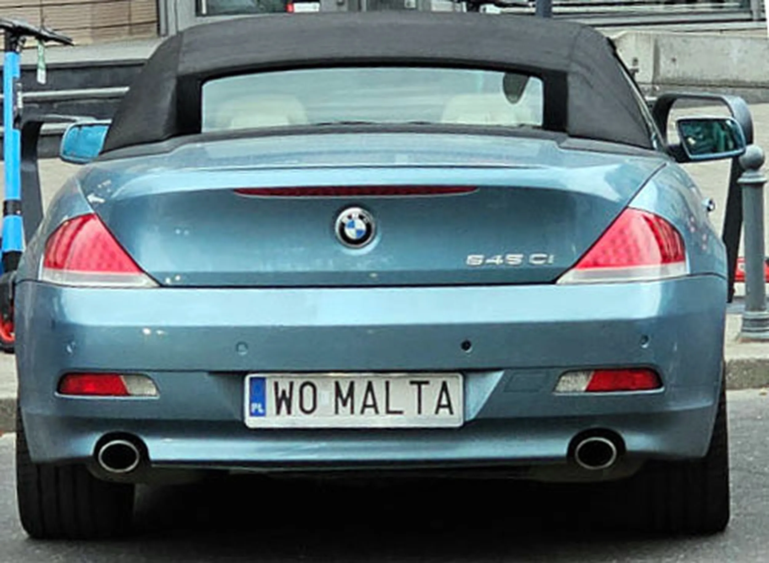 Fajny numer, blacha W0 MALTA