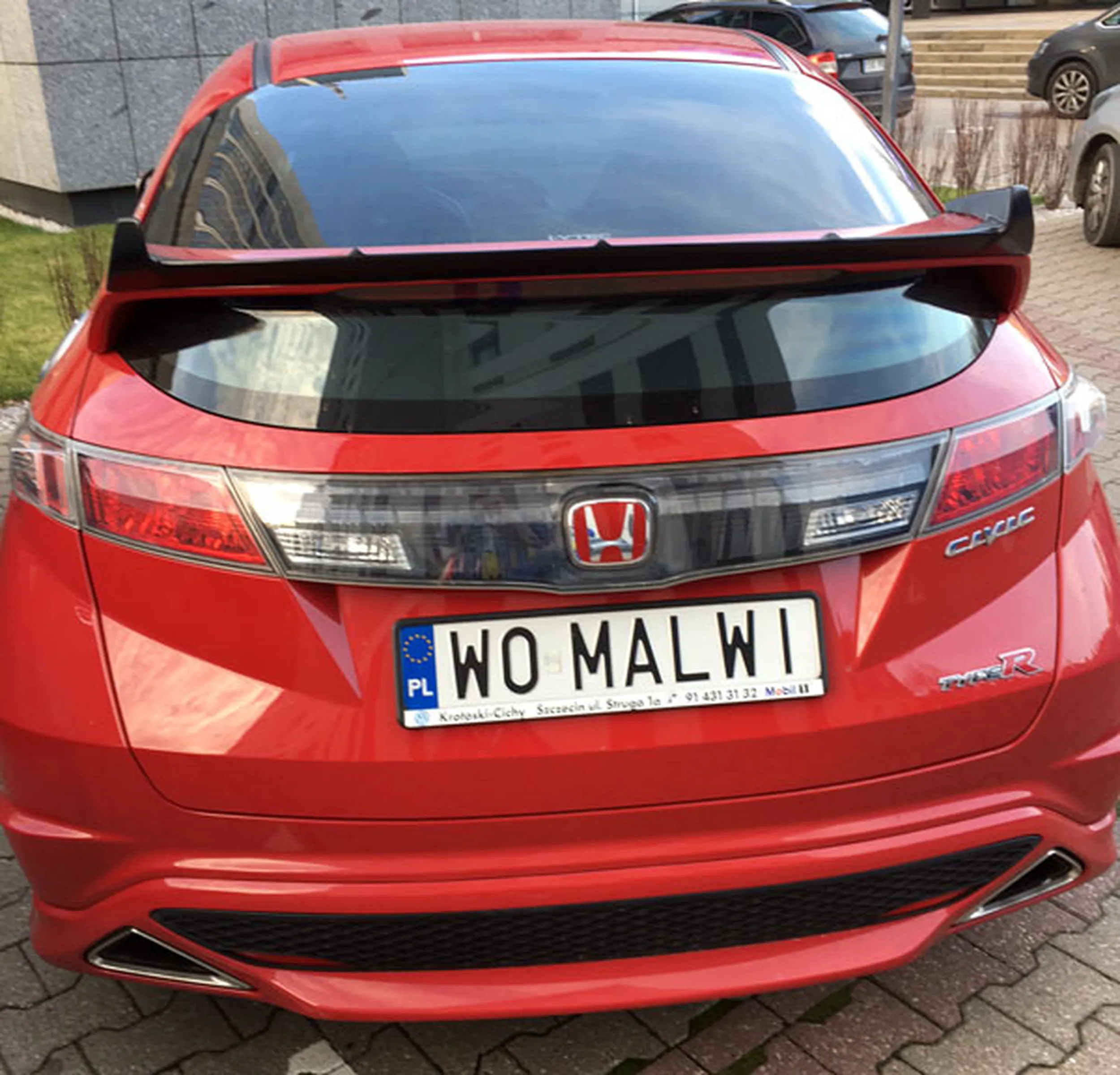 Fajny numer, blacha W0 MALWI