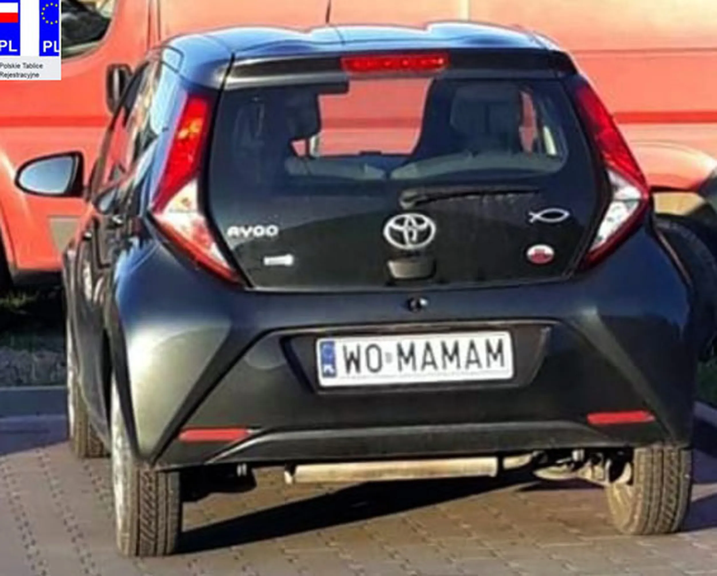 Fajny numer, blacha W0 MAMAM