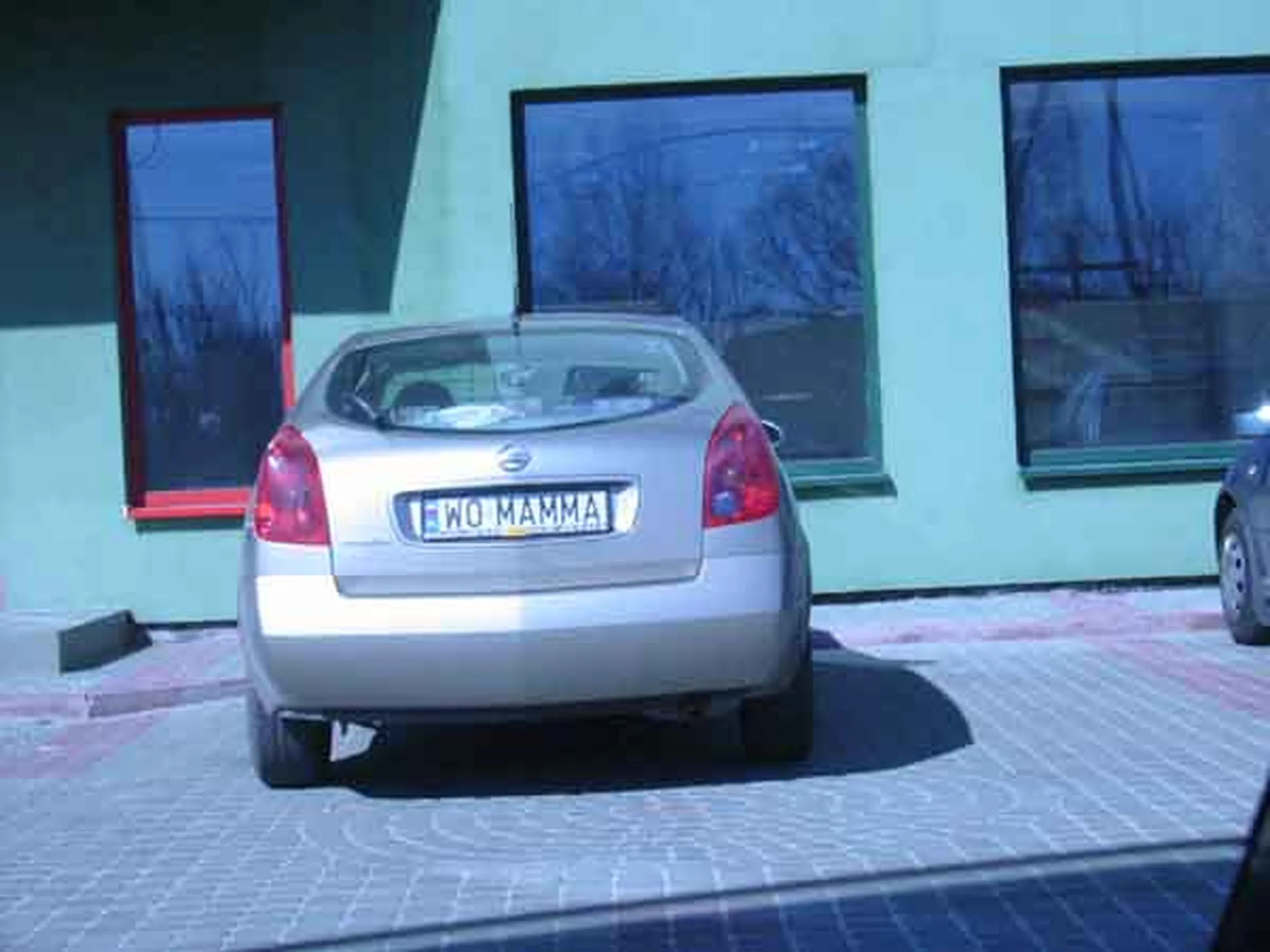 Fajny numer, blacha W0 MAMMA