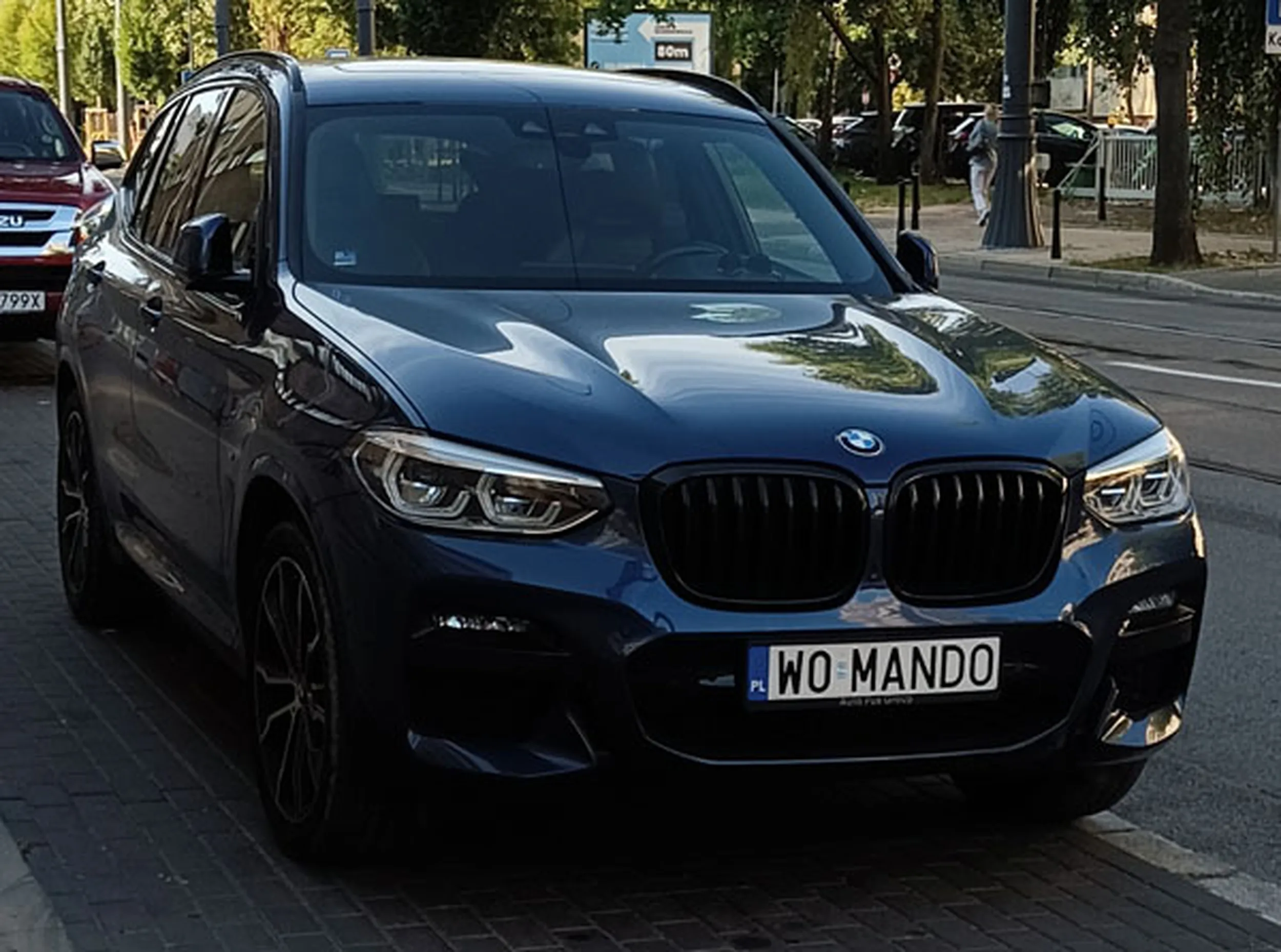 Fajny numer, blacha W0 MANDO