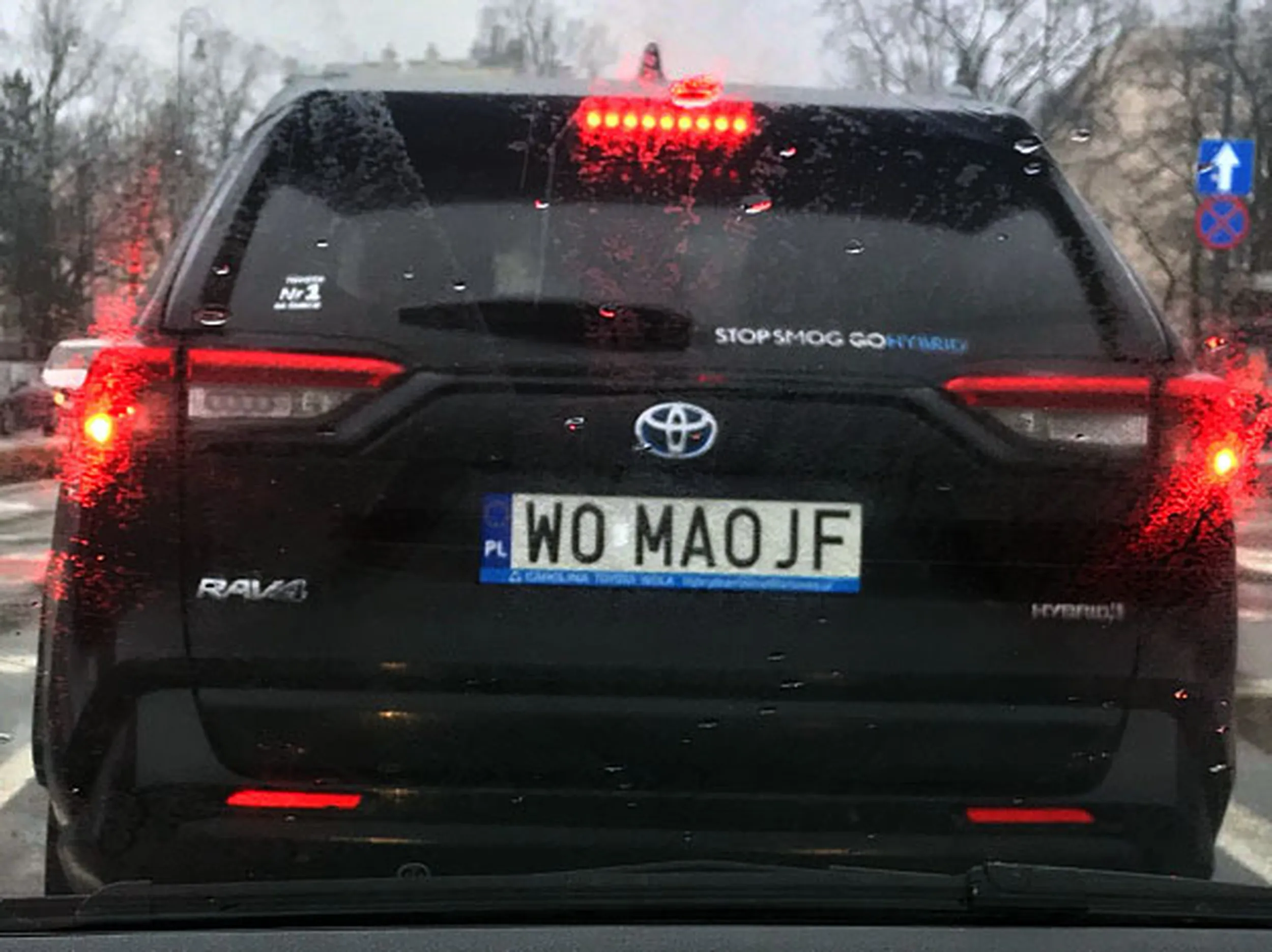 Fajny numer, blacha W0 MAOJF