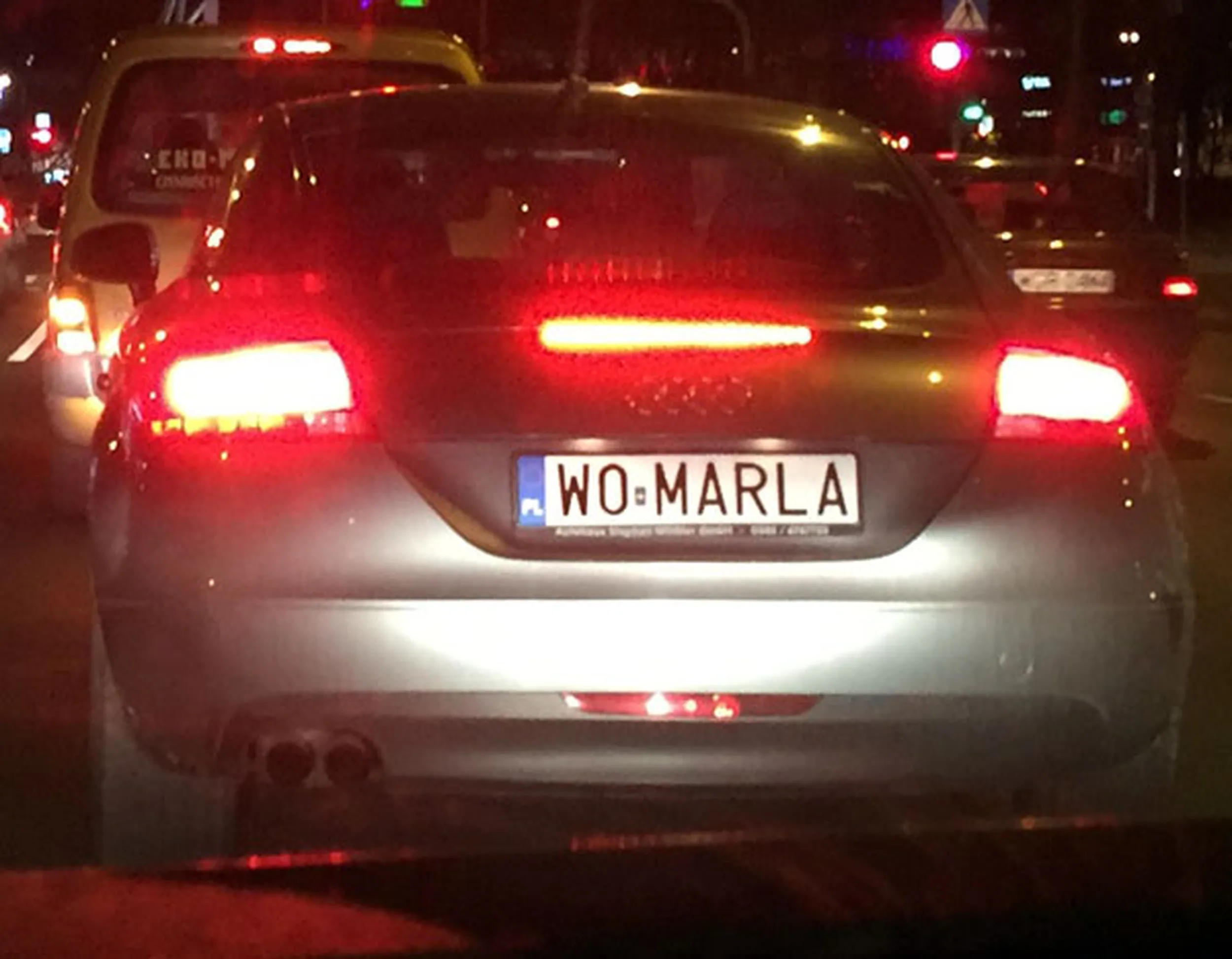 Fajny numer, blacha W0 MARLA