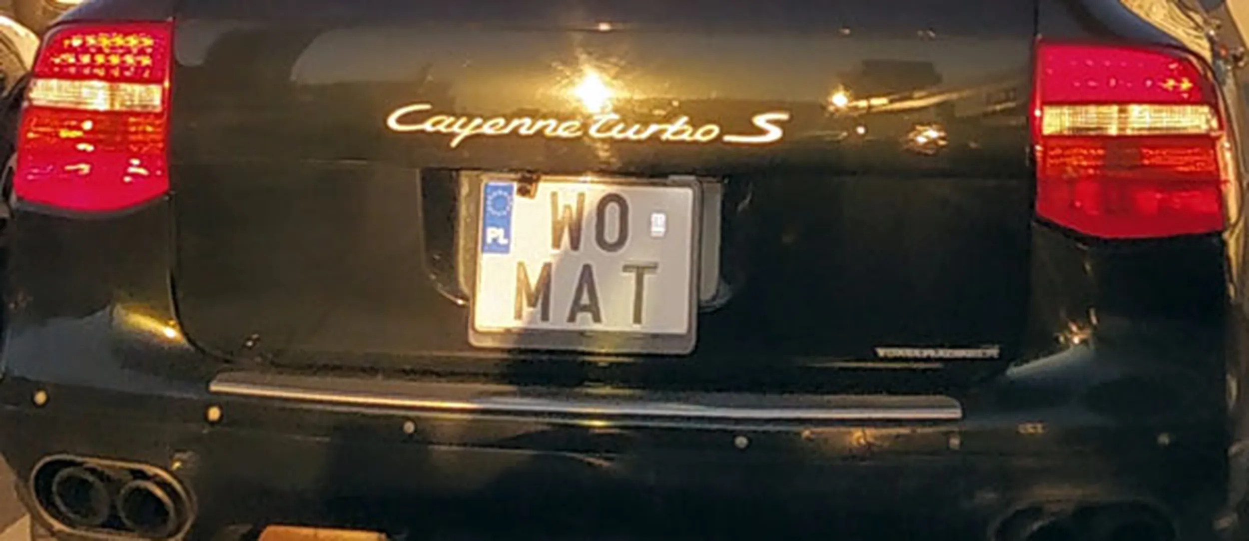 Fajny numer, blacha W0 MAT