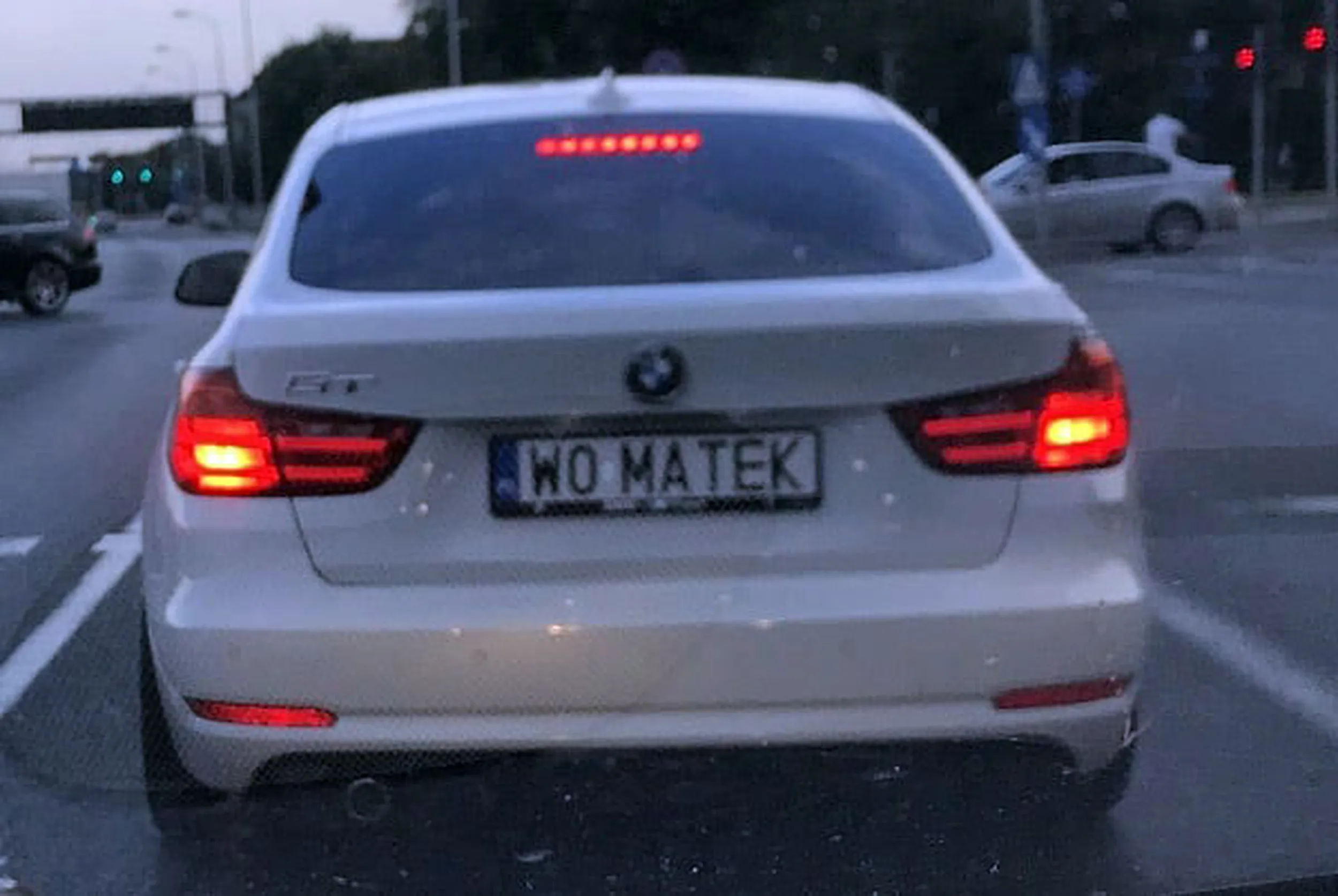 Fajny numer, blacha W0 MATEK