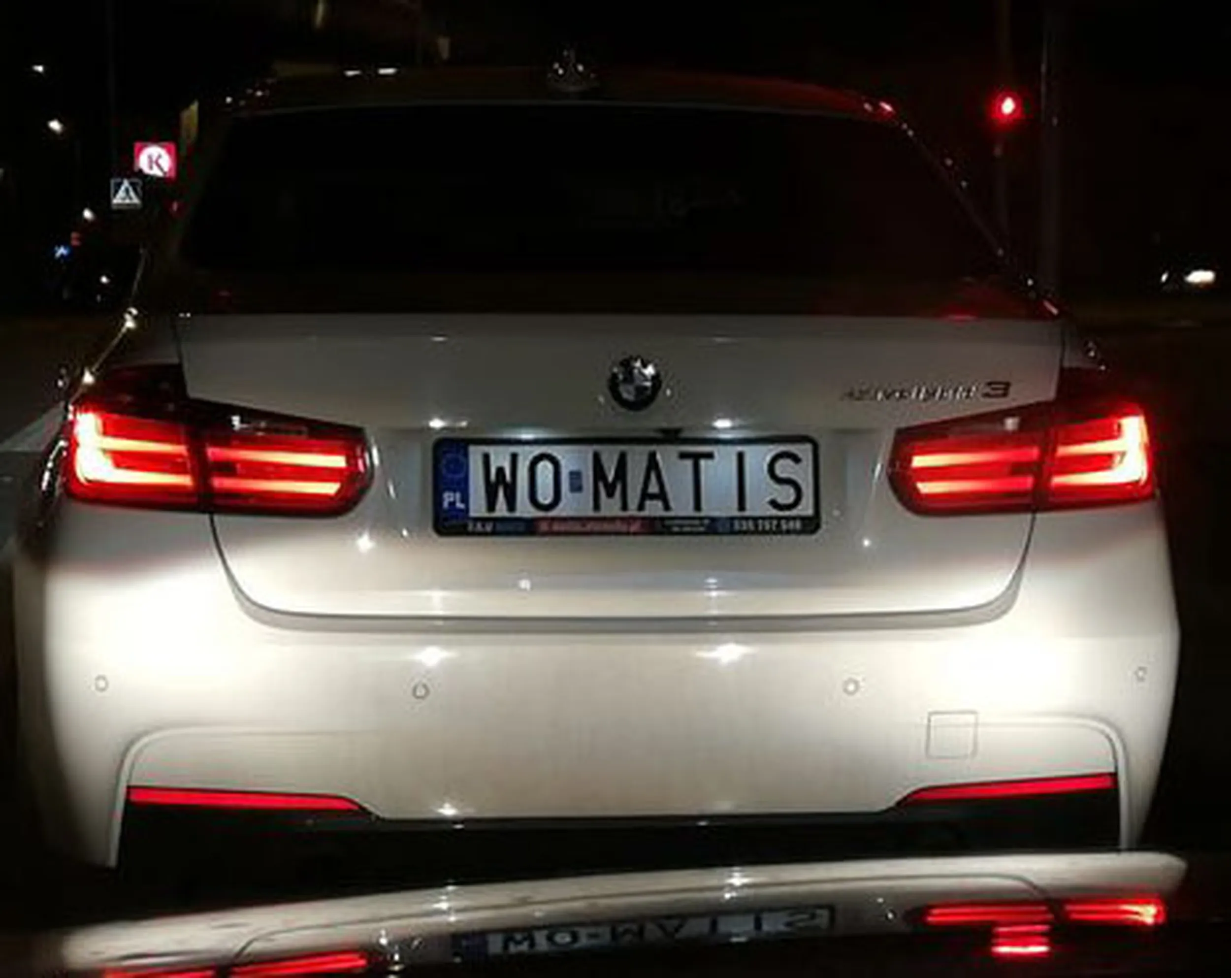 Fajny numer, blacha W0 MATIS