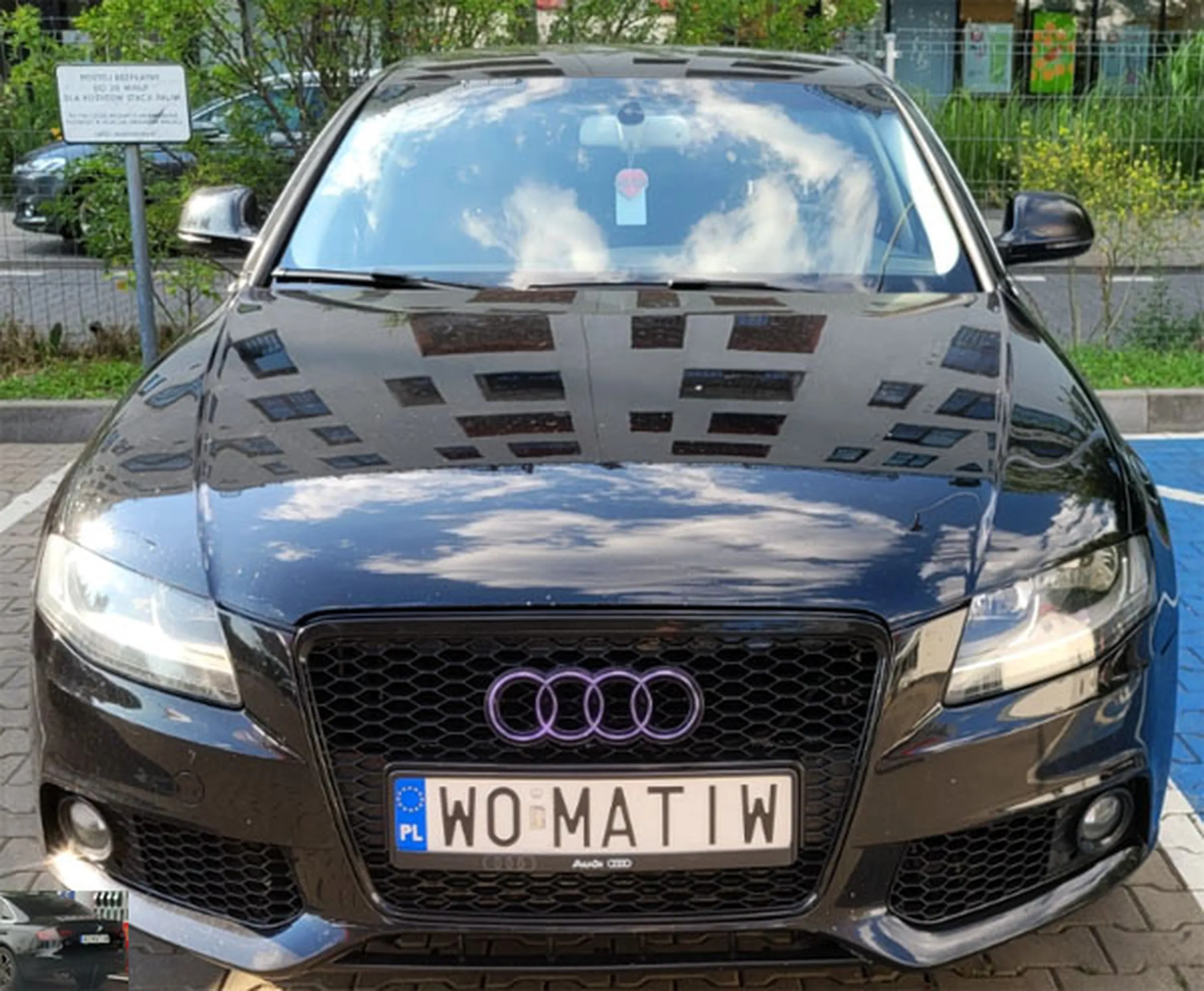 Fajny numer, blacha W0 MATIW