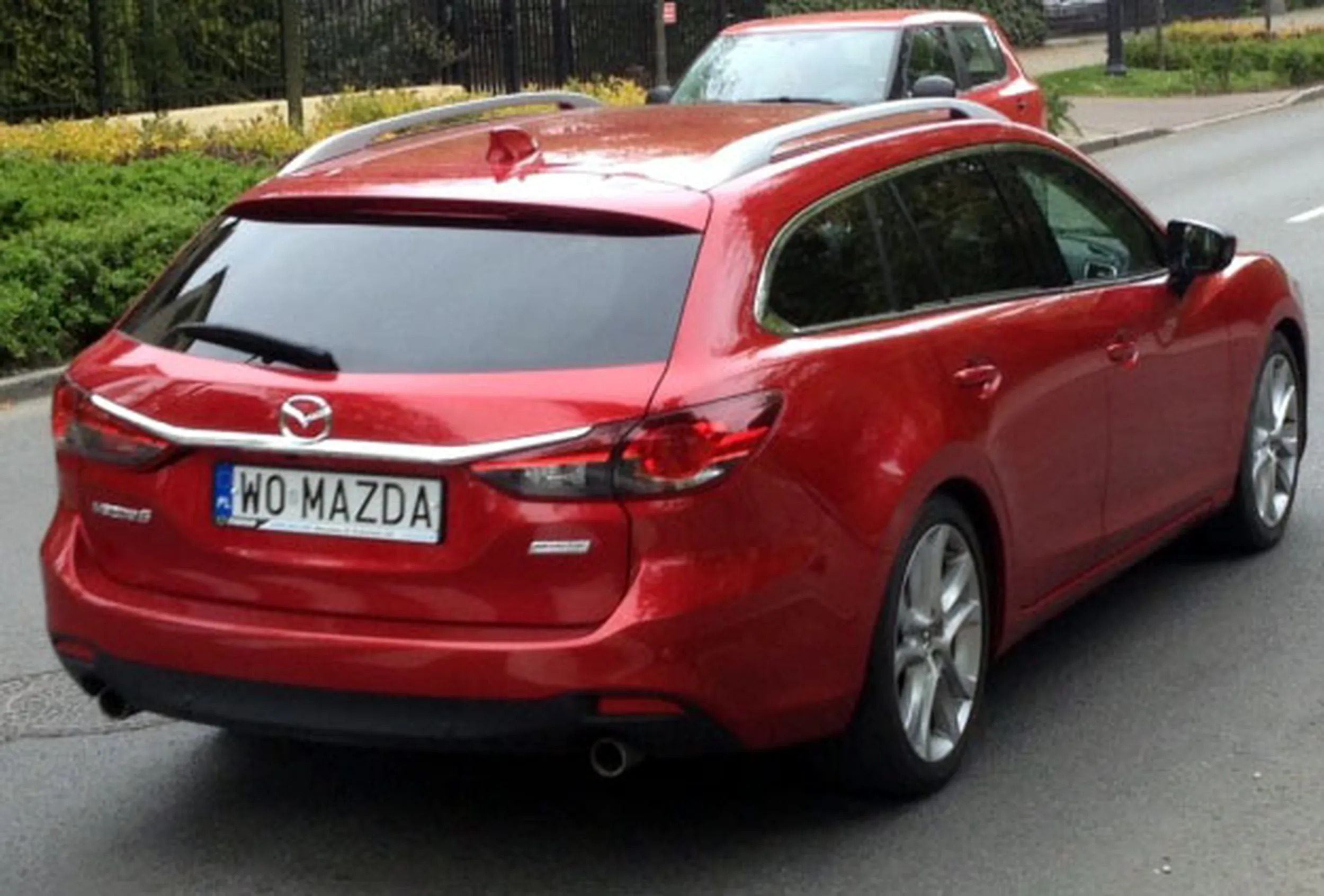 Fajny numer, blacha W0 MAZDA