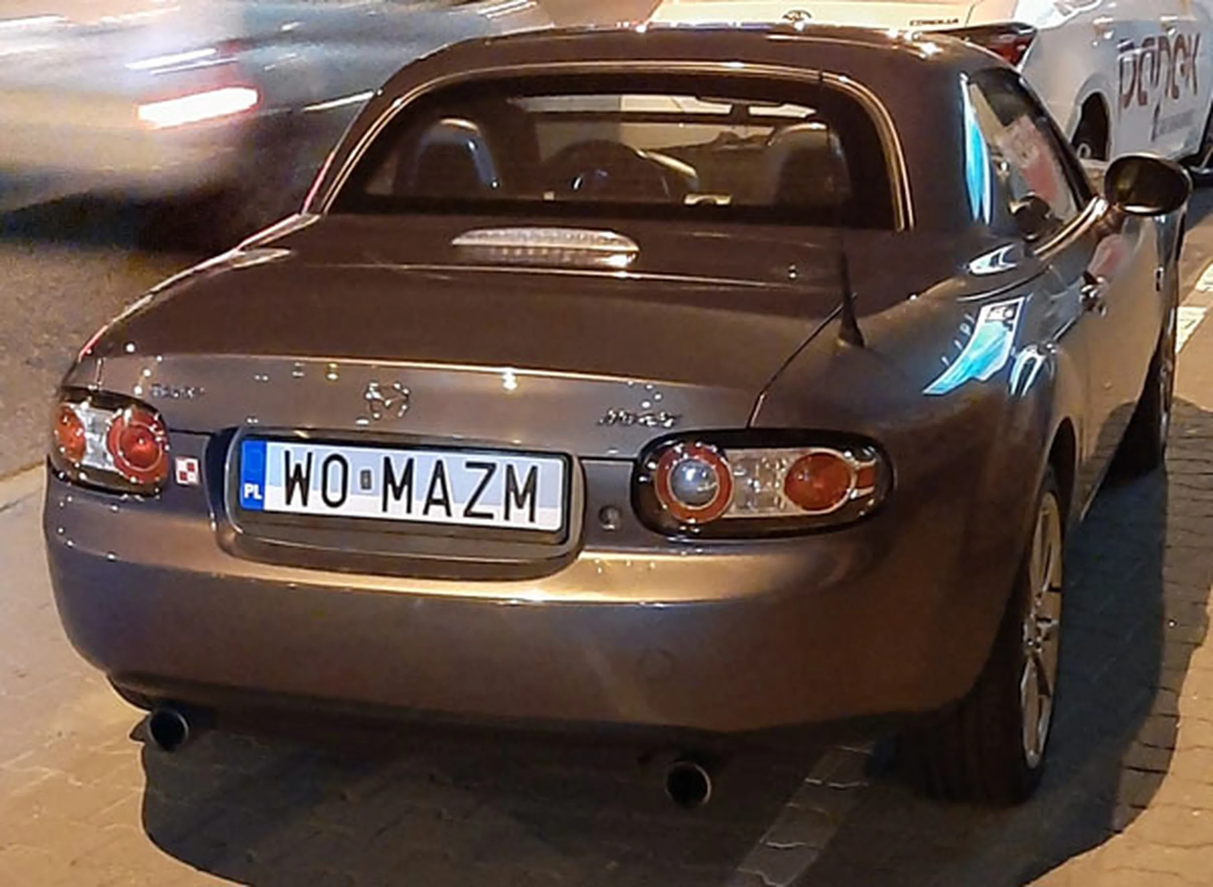 Fajny numer, blacha W0 MAZM