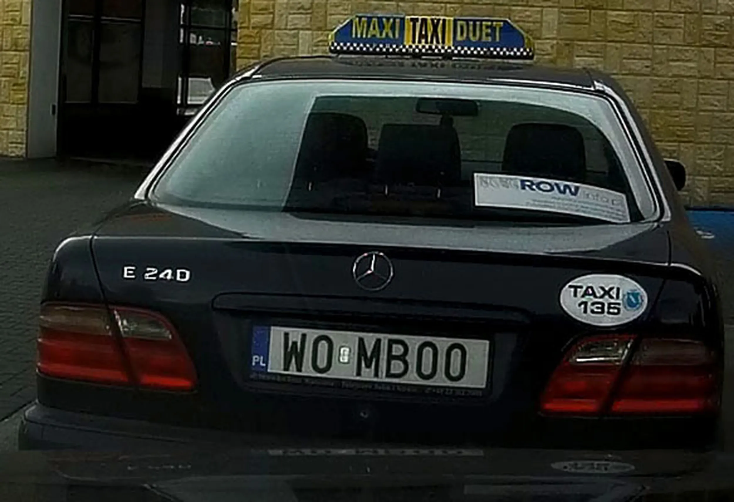 Fajny numer, blacha W0 MB00