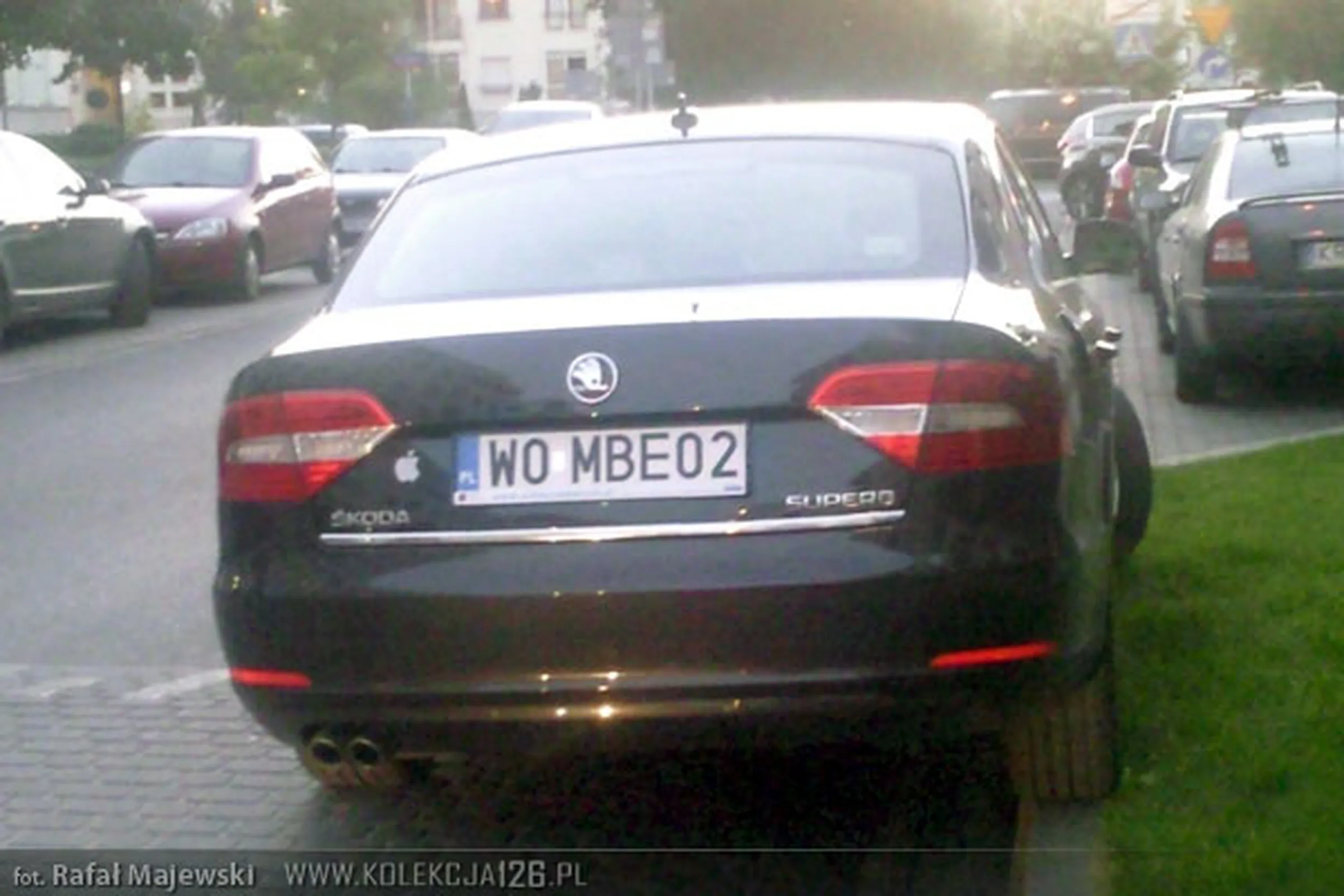 Fajny numer, blacha W0 MBE02