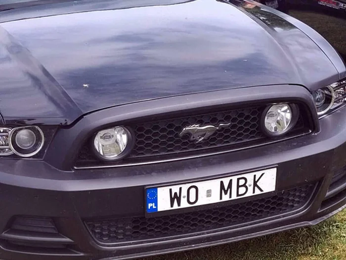 Fajny numer, blacha W0 MBK