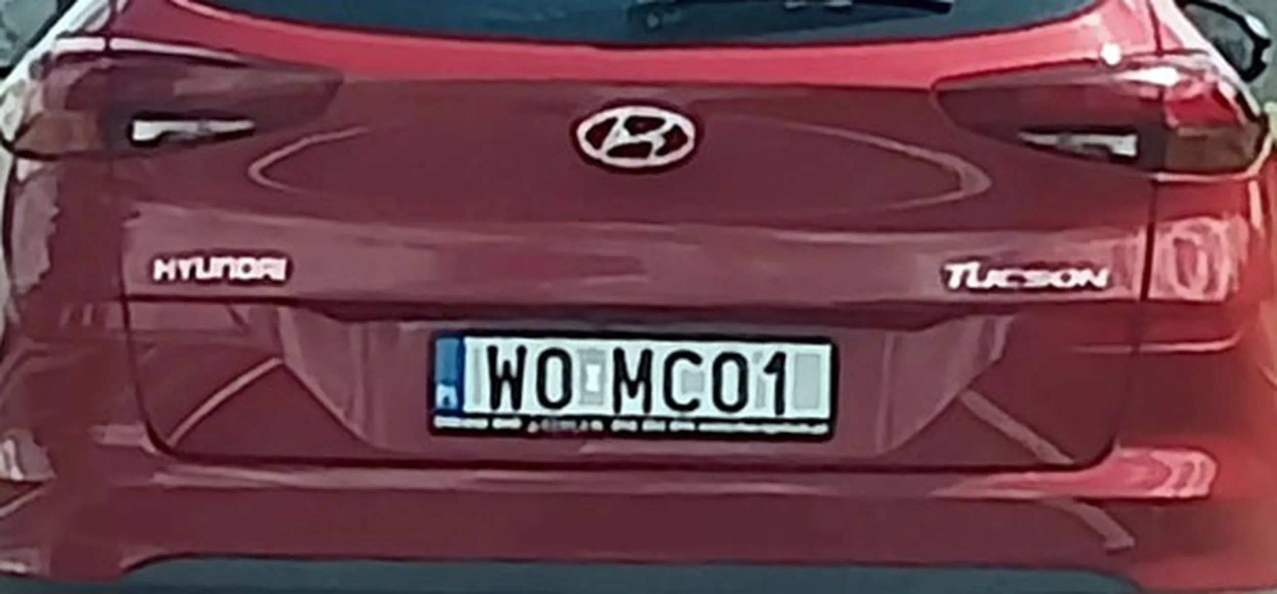 Fajny numer, blacha W0 MC01