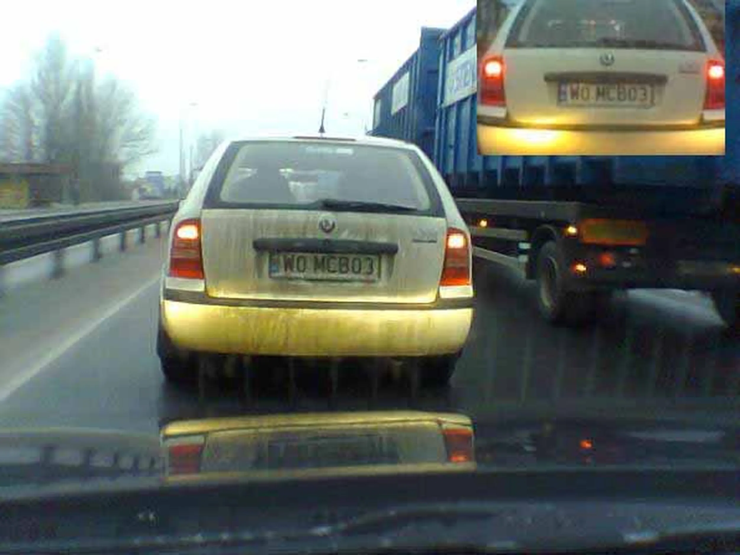 Fajny numer, blacha W0 MCB03