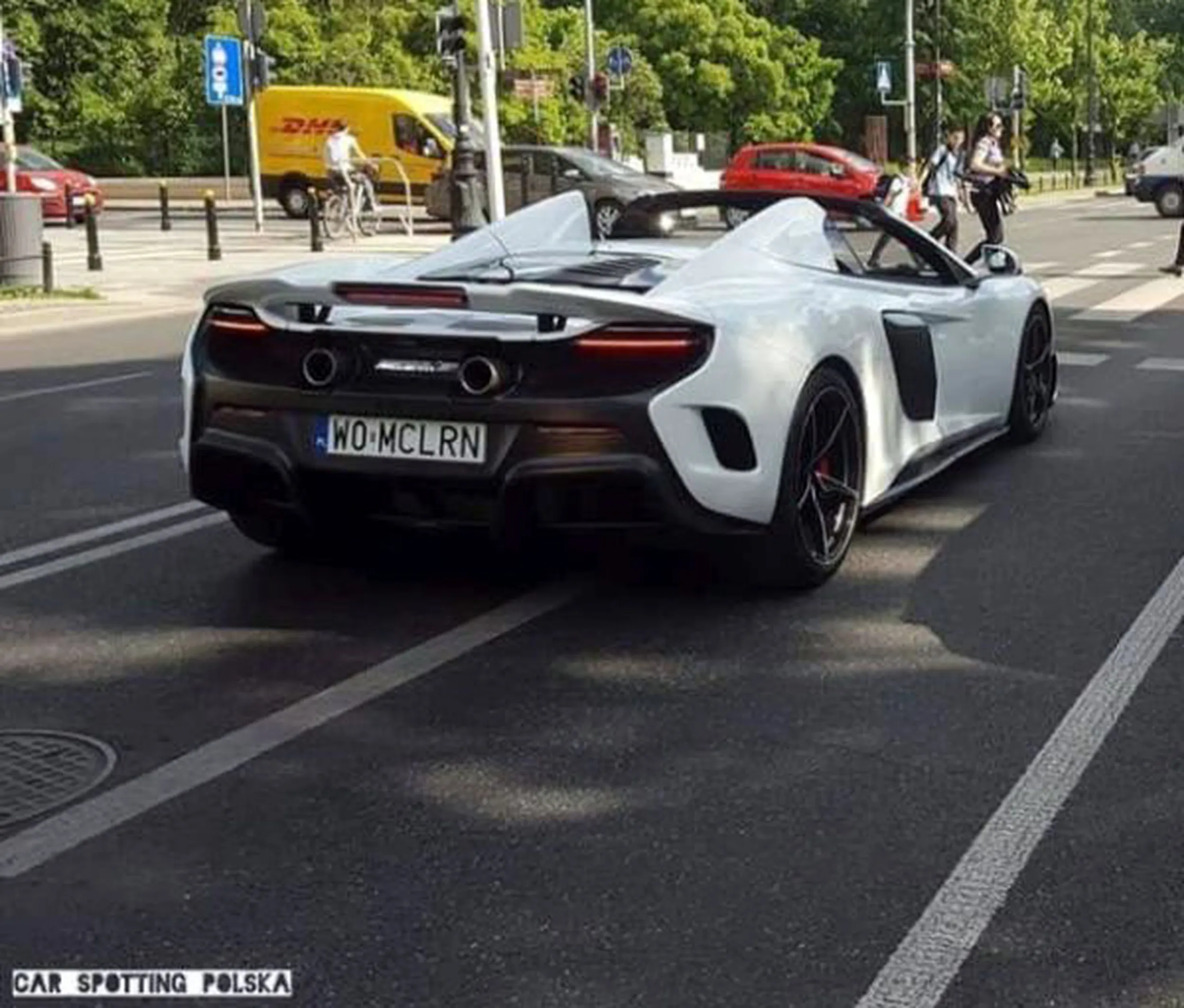 Fajny numer, blacha W0 MCLRN