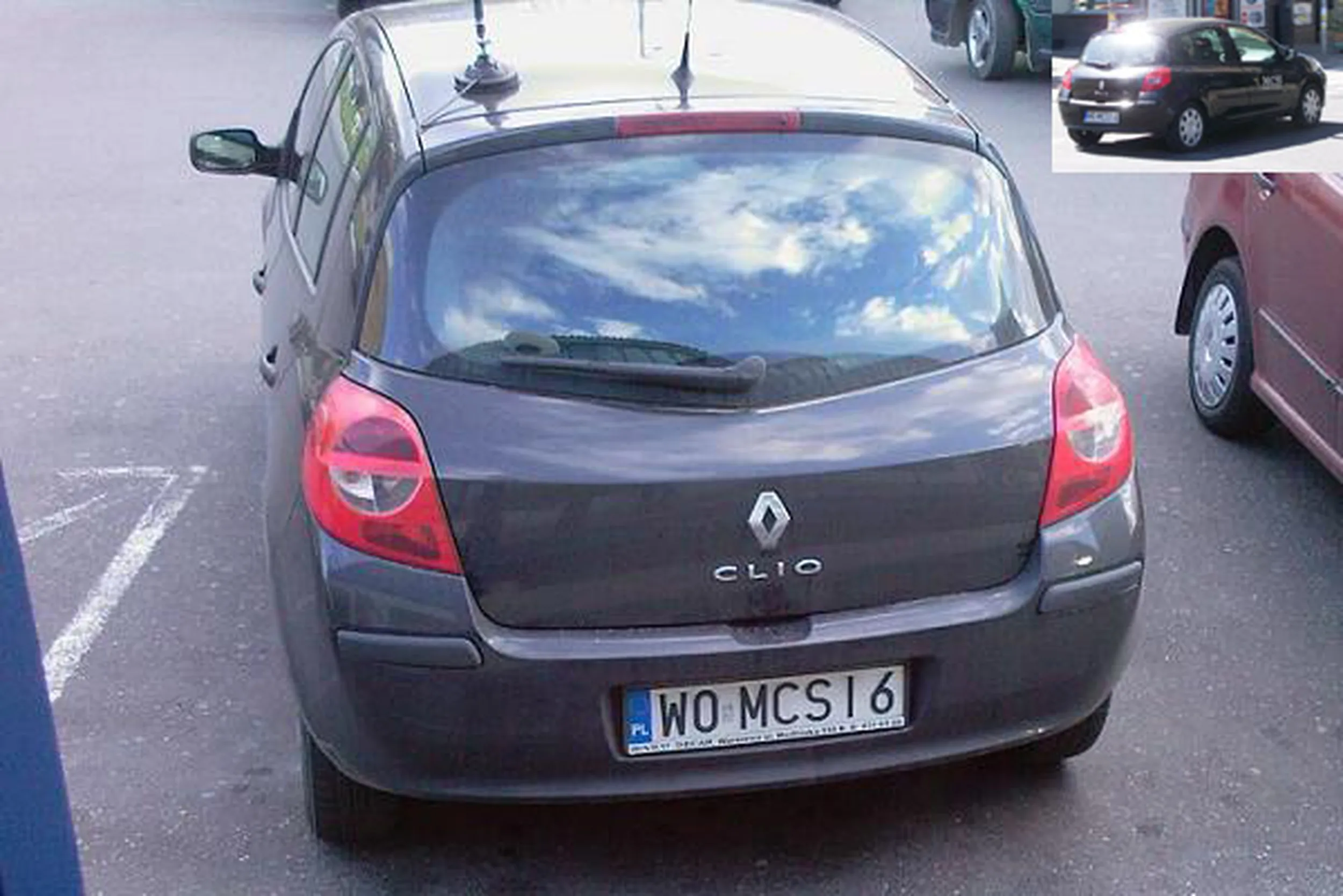 Fajny numer, blacha W0 MCSI6