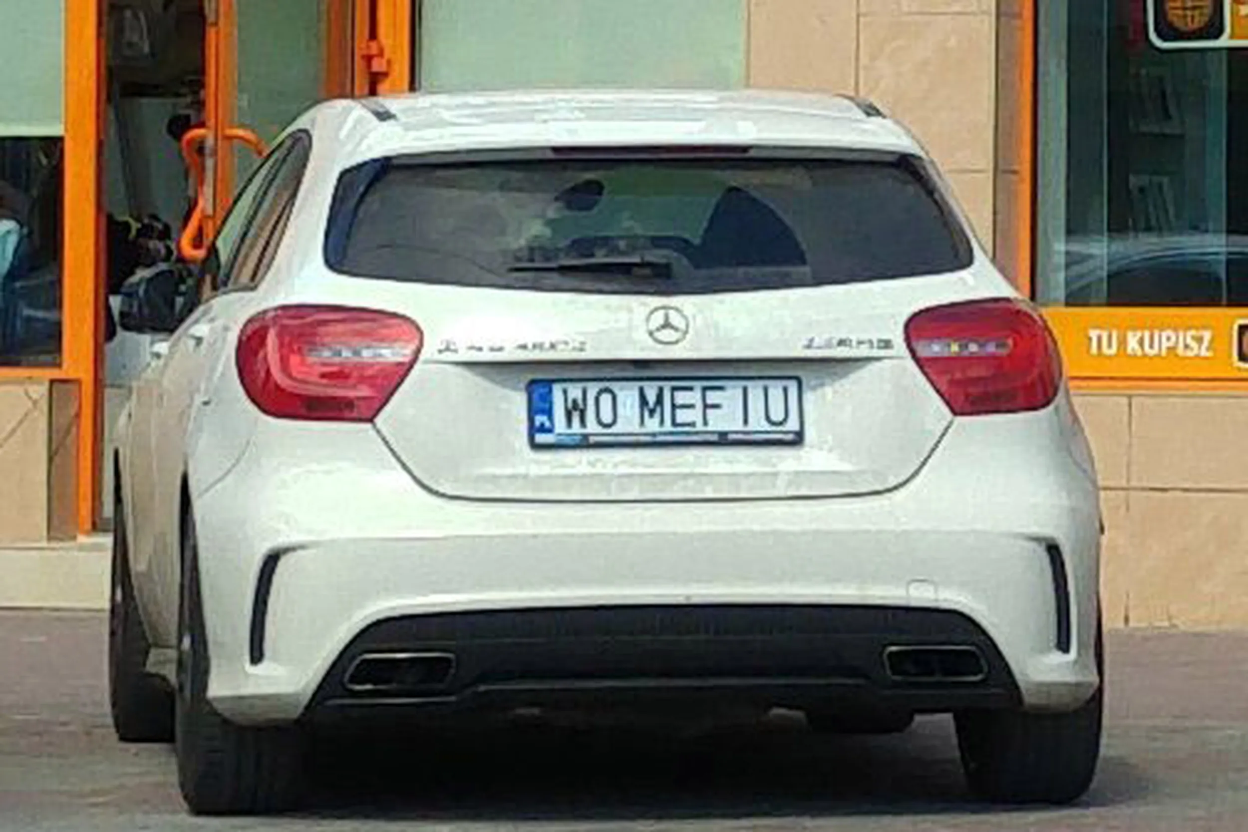 Fajny numer, blacha W0 MEFIU