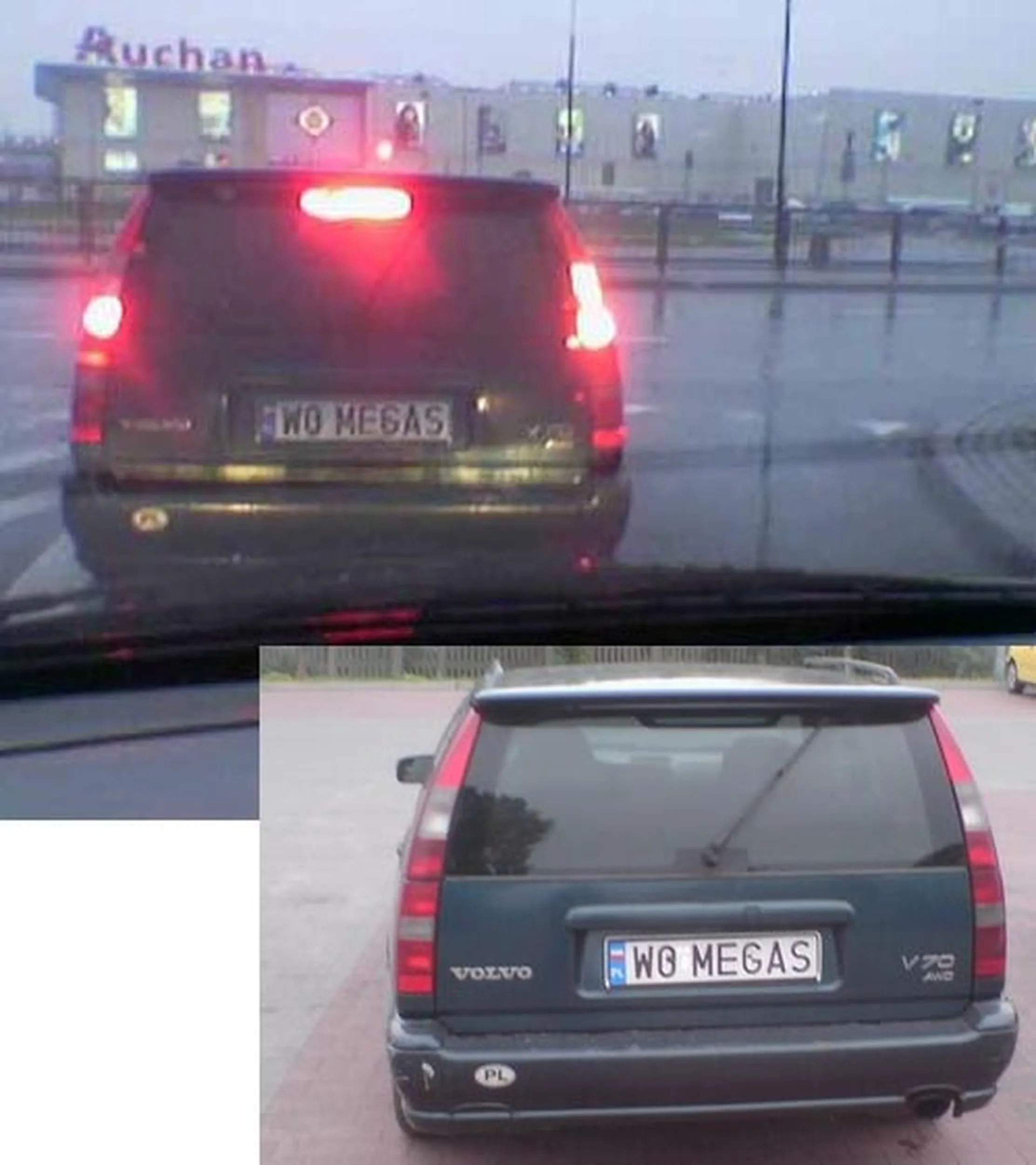 Fajny numer, blacha W0 MEGAS