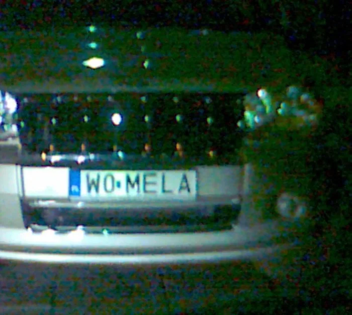 Fajny numer, blacha W0 MELA