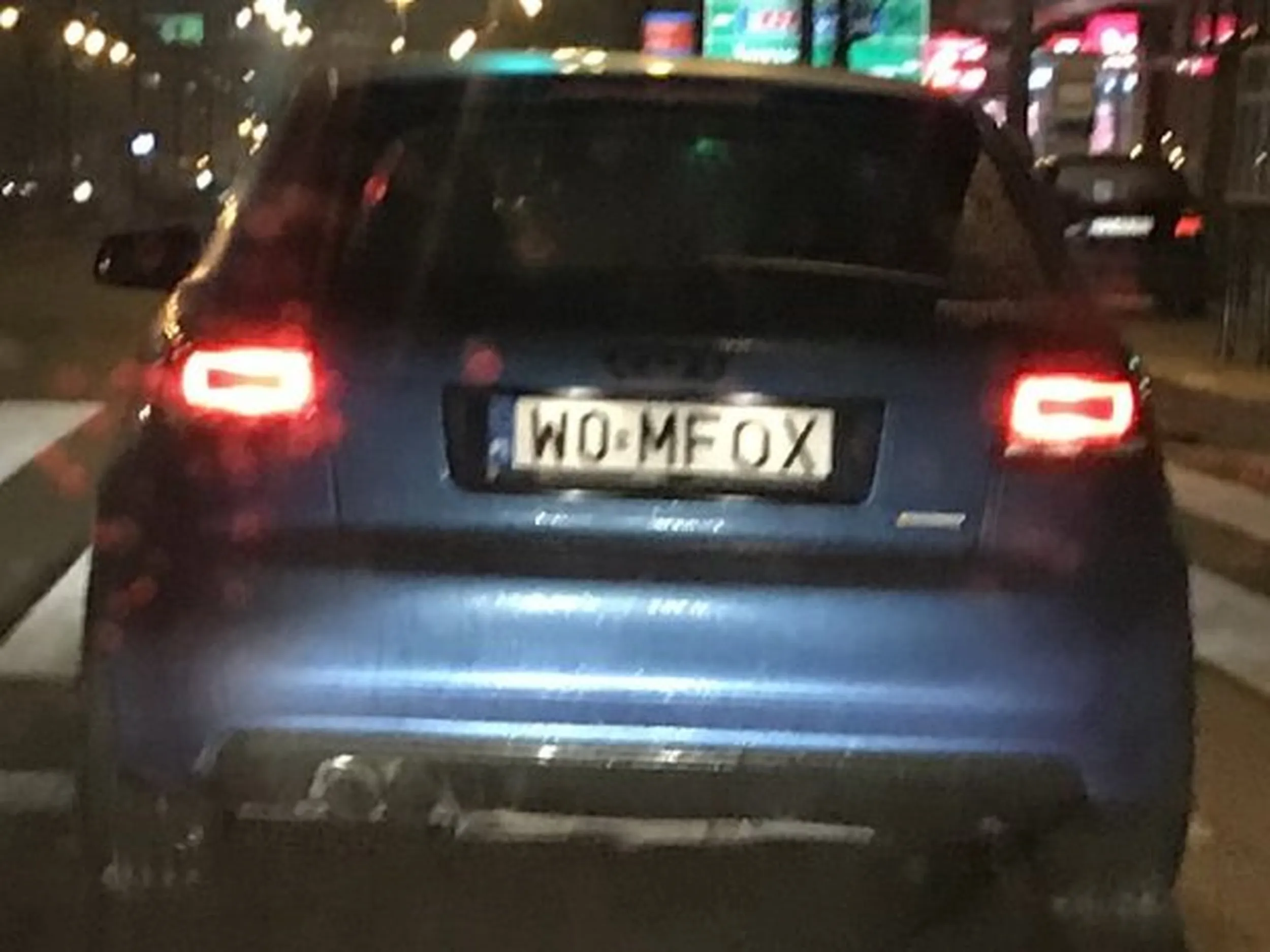 Fajny numer, blacha W0 MFOX