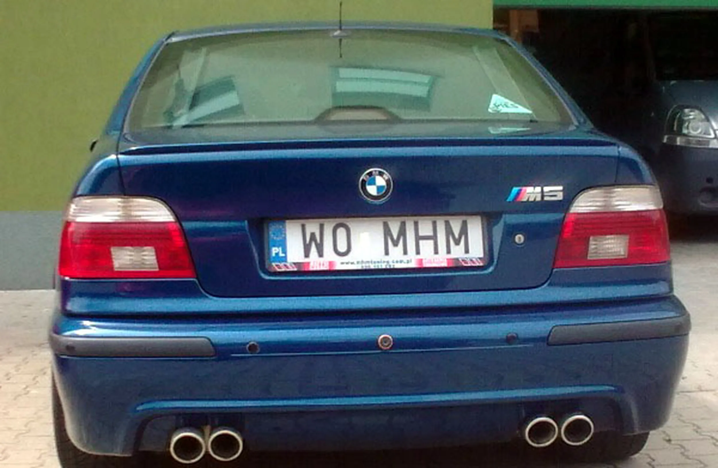 Fajny numer, blacha W0 MHM