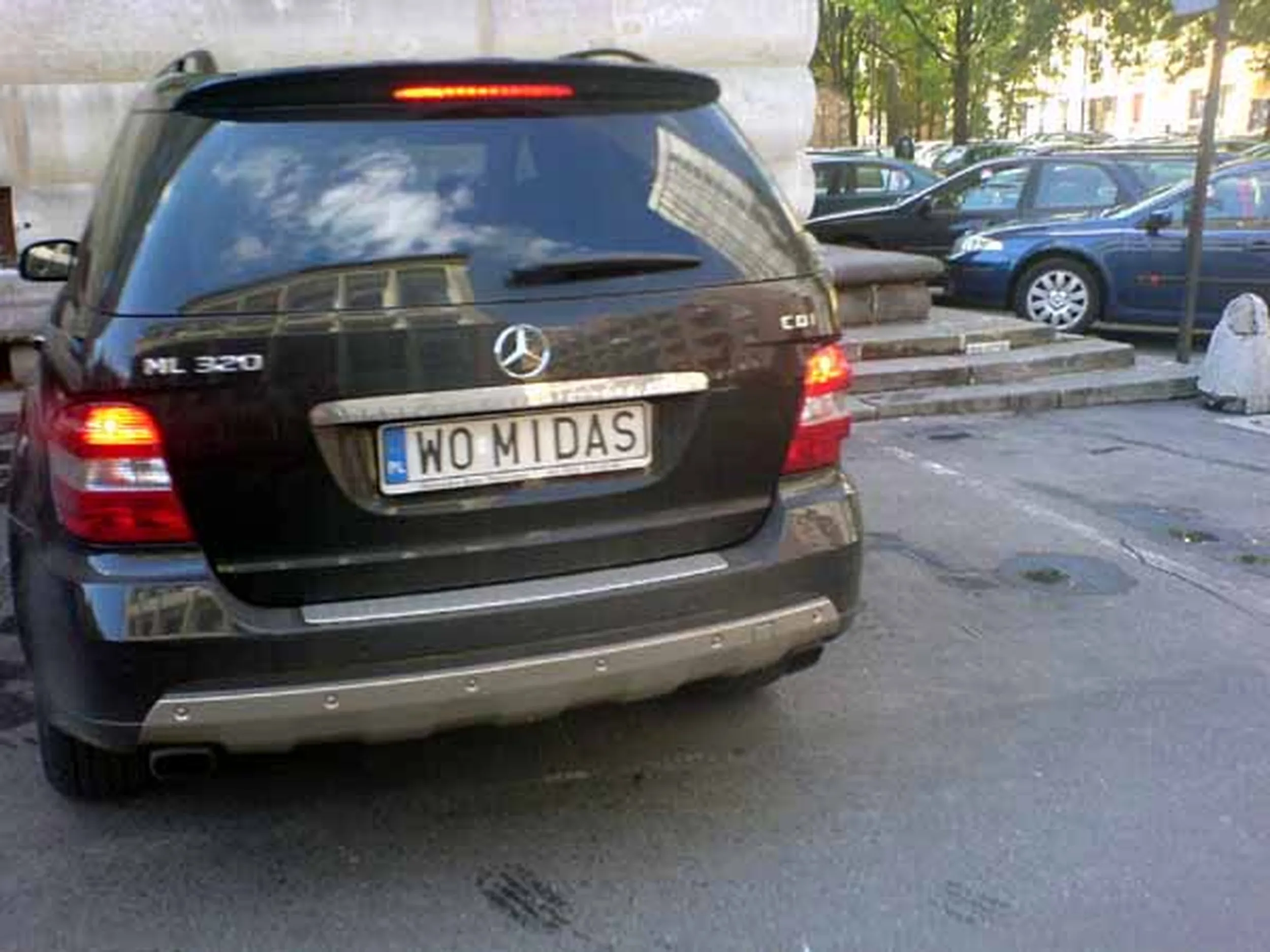 Fajny numer, blacha W0 MIDAS