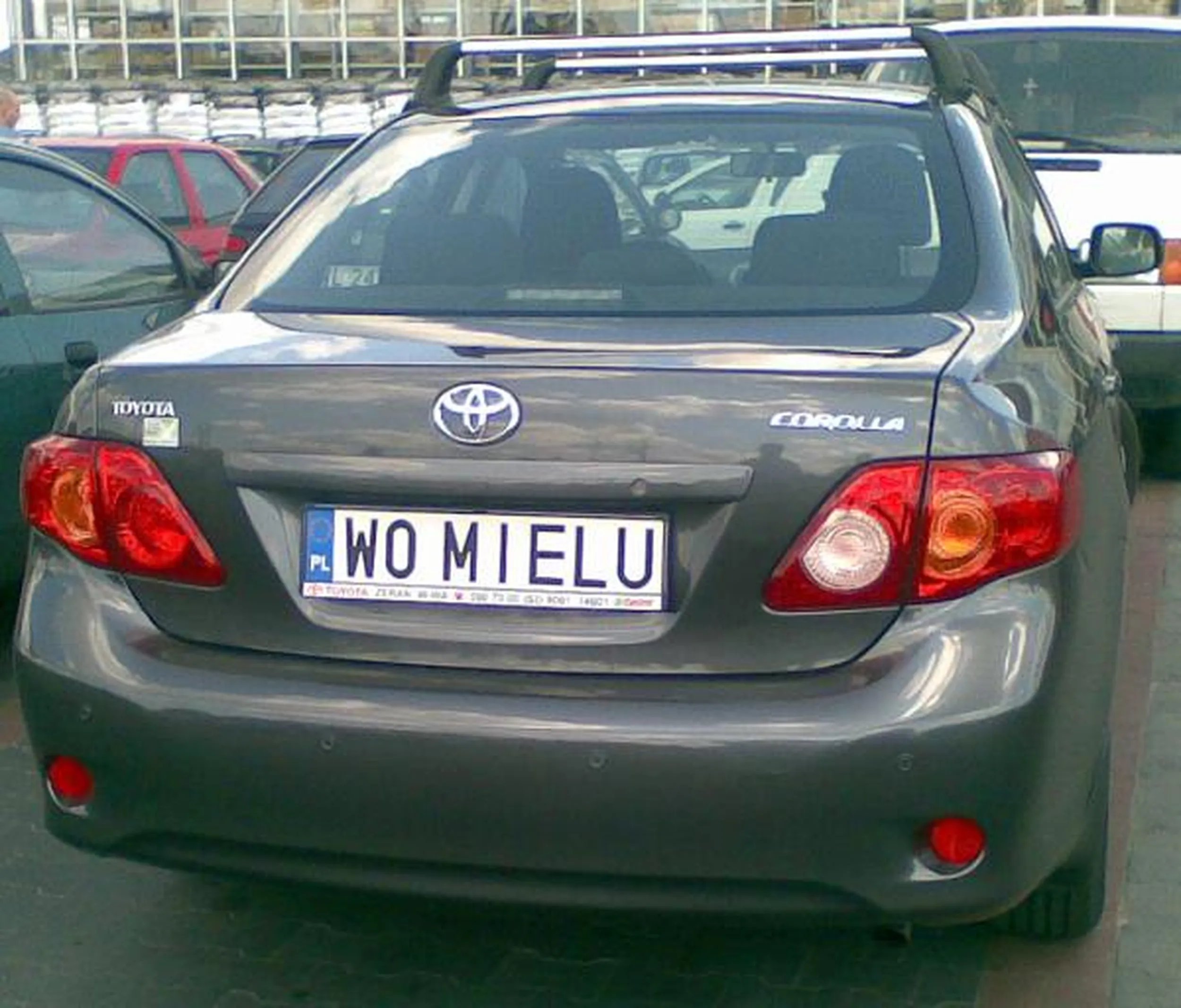 Fajny numer, blacha W0 MIELU