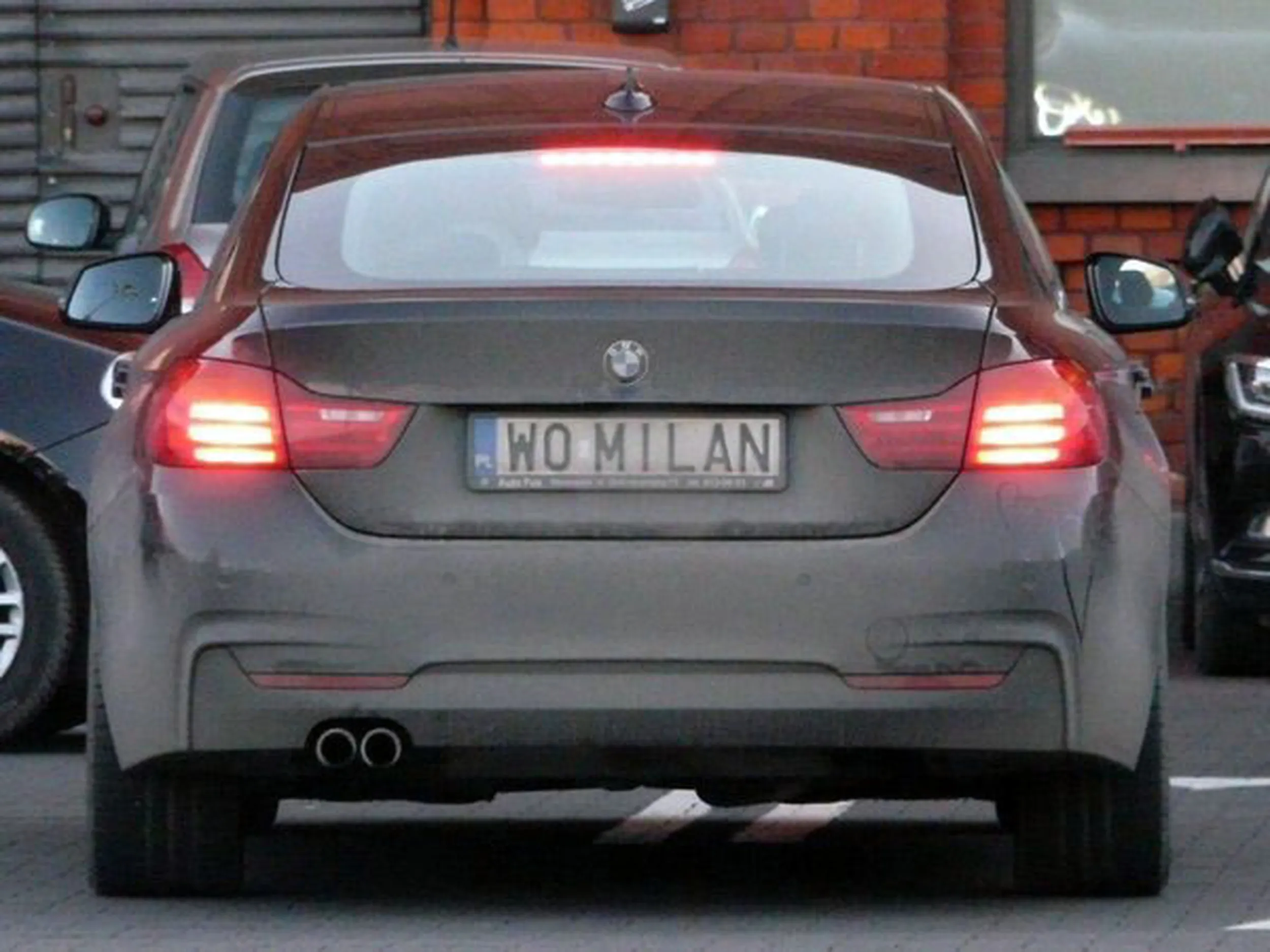 Fajny numer, blacha W0 MILAN