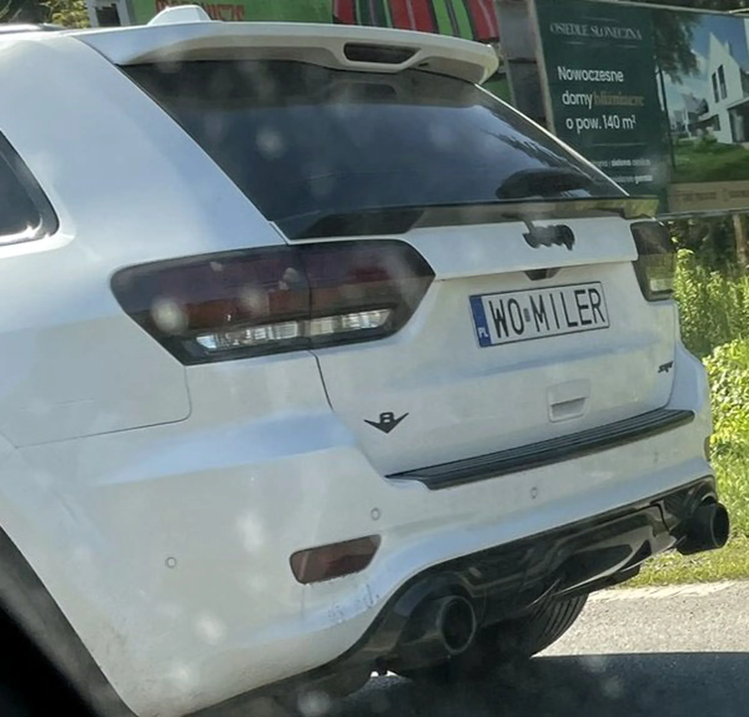 Fajny numer, blacha W0 MILER